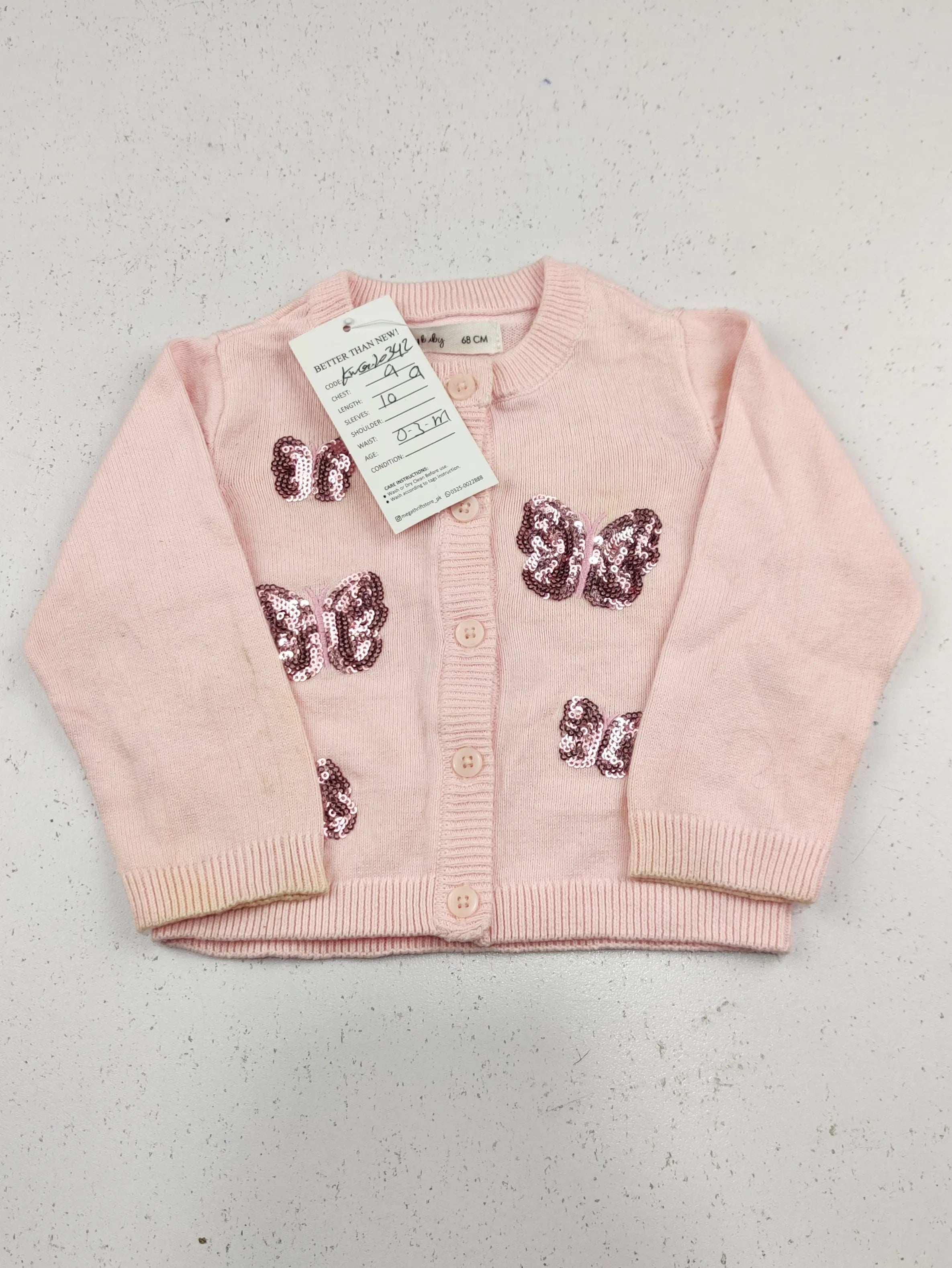 Buy online pre-used pre-loved 100% authentic & Original branded Sinsay Baby (KWG-10342) available in Pakistan. Top international brands avilable.
