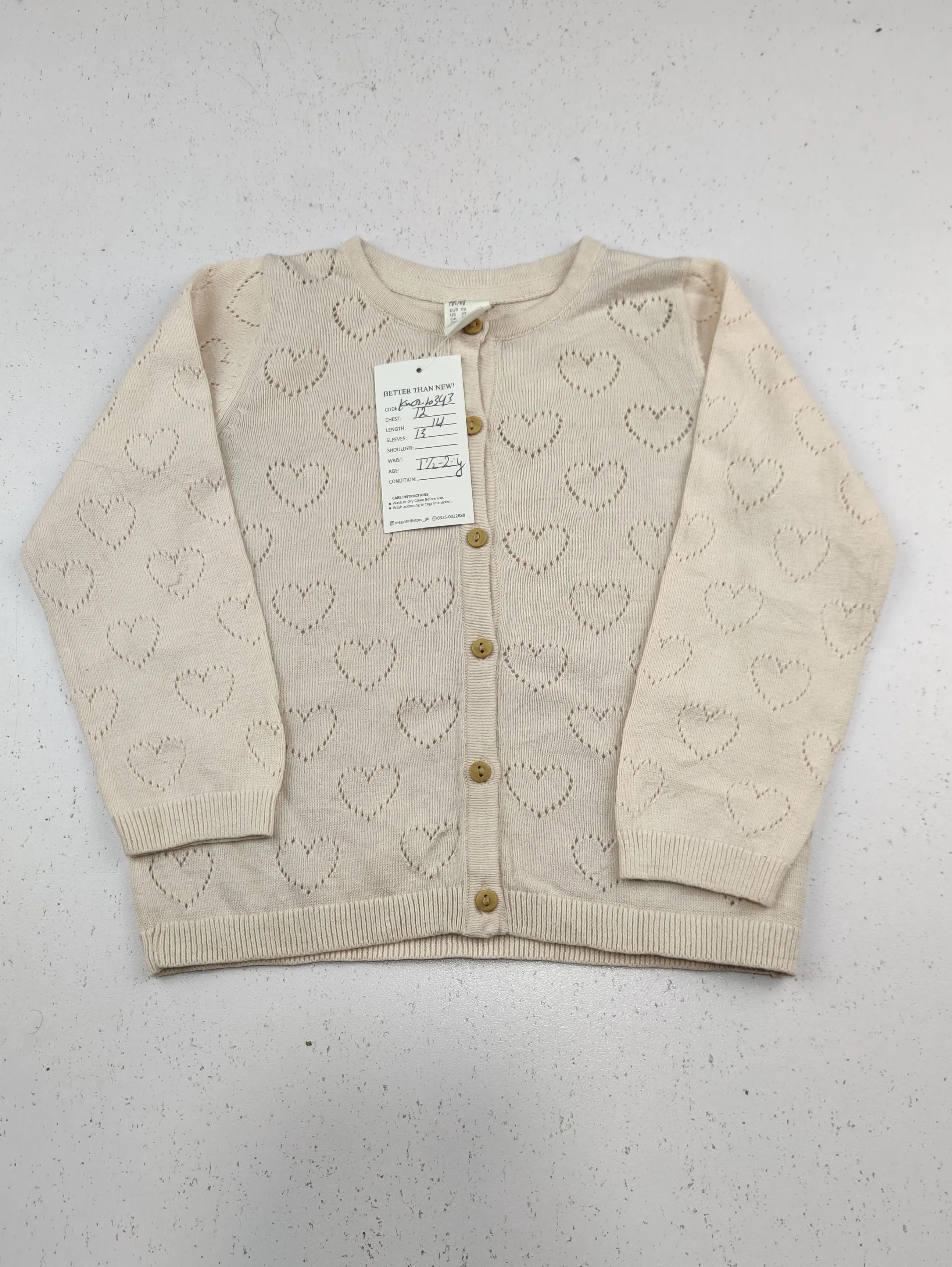 Buy online pre-used pre-loved 100% authentic & Original branded H&M (KWG-10343) available in Pakistan. Top international brands avilable.
