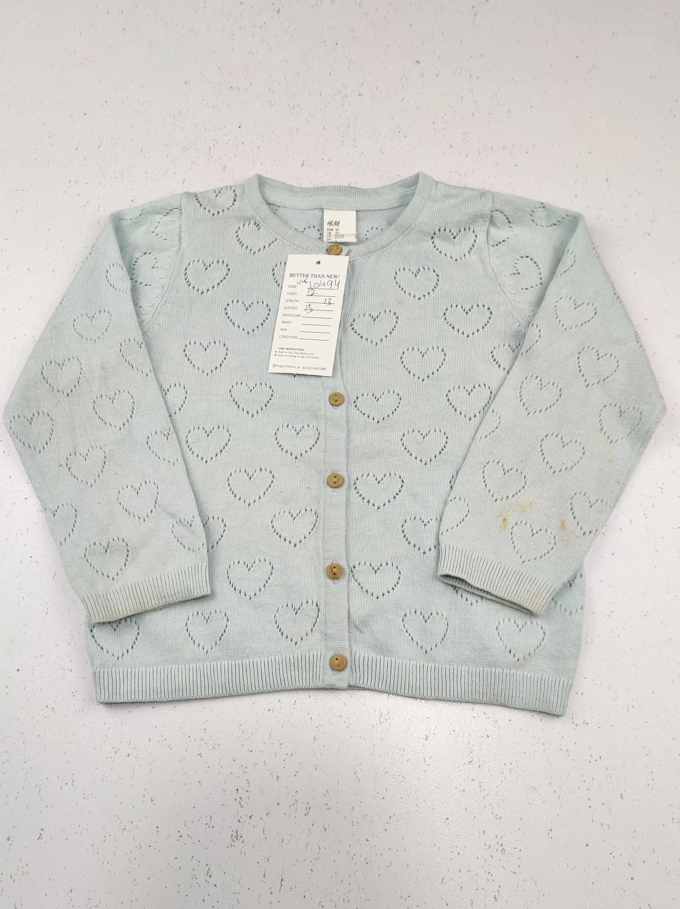 Buy online pre-used pre-loved 100% authentic & Original branded H&M (KWG-10494) available in Pakistan. Top international brands avilable.