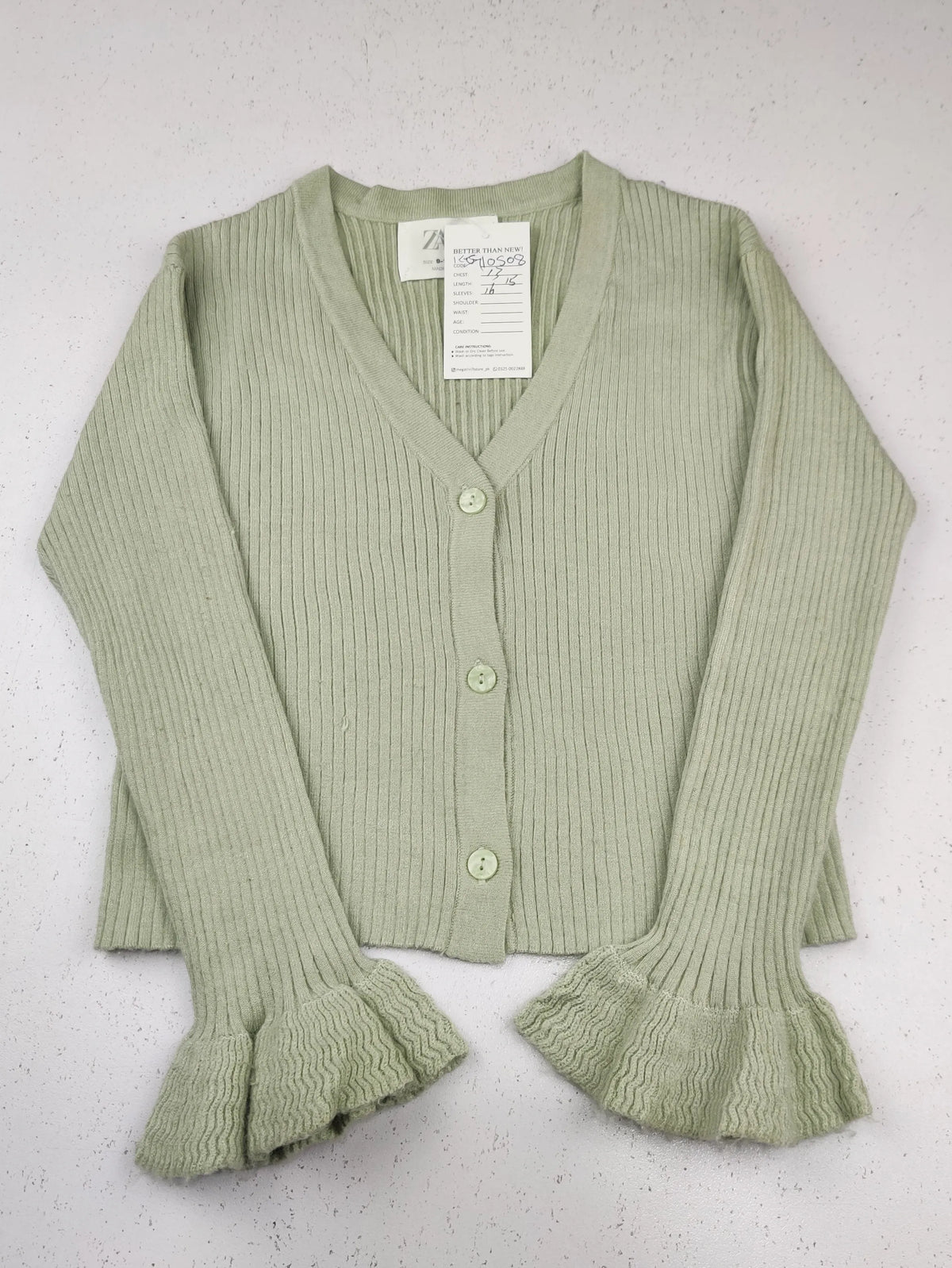 Buy online pre-used pre-loved 100% authentic & Original branded Zara (KWG-10508) available in Pakistan. Top international brands avilable.