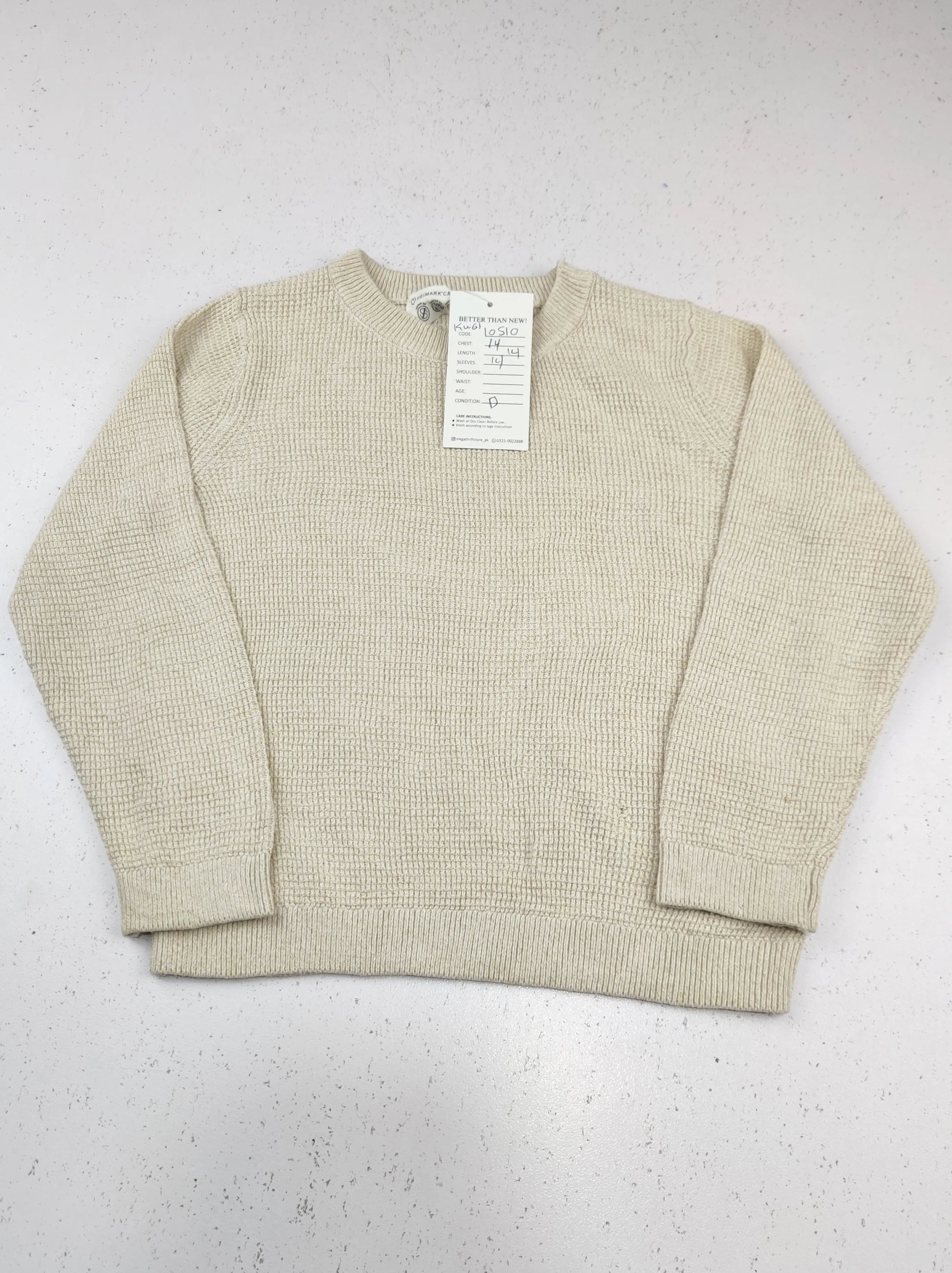 Buy online pre-used pre-loved 100% authentic & Original branded Primark (KWG-10510) available in Pakistan. Top international brands avilable.