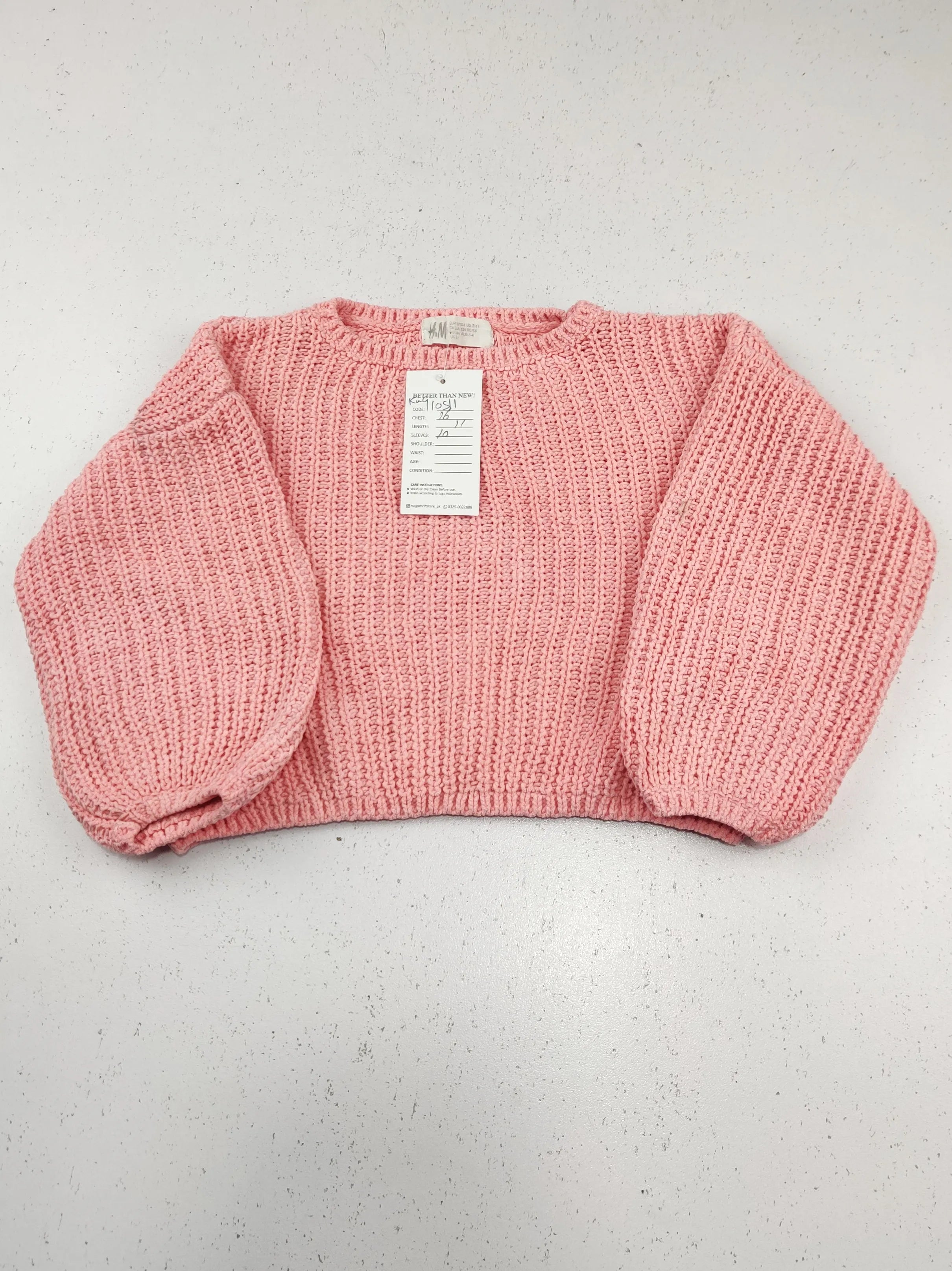 Buy online pre-used pre-loved 100% authentic & Original branded H&M (KWG-10511) available in Pakistan. Top international brands avilable.