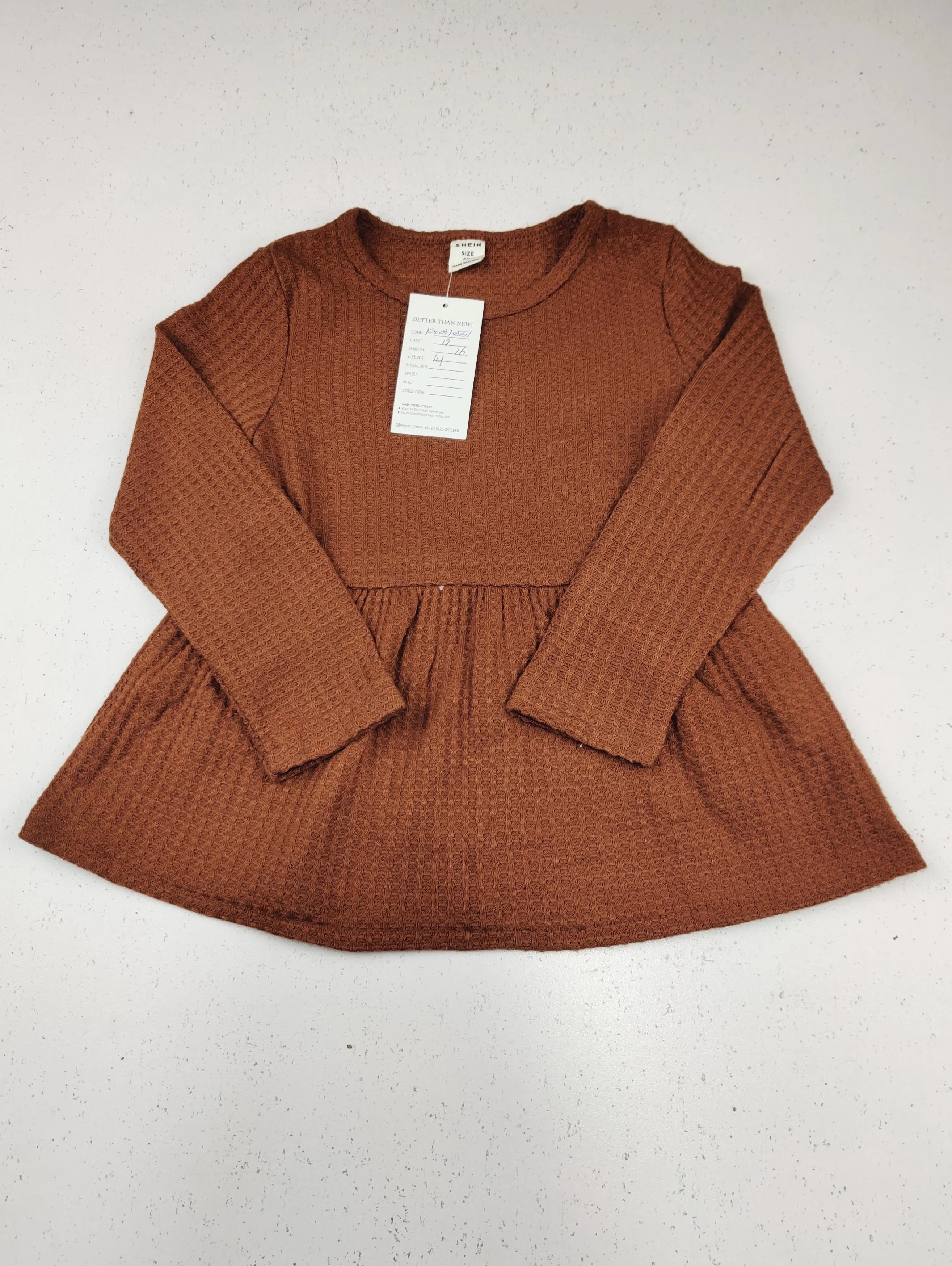 Buy online pre-used pre-loved 100% authentic & Original branded Shein (KWG-10551) available in Pakistan. Top international brands avilable.