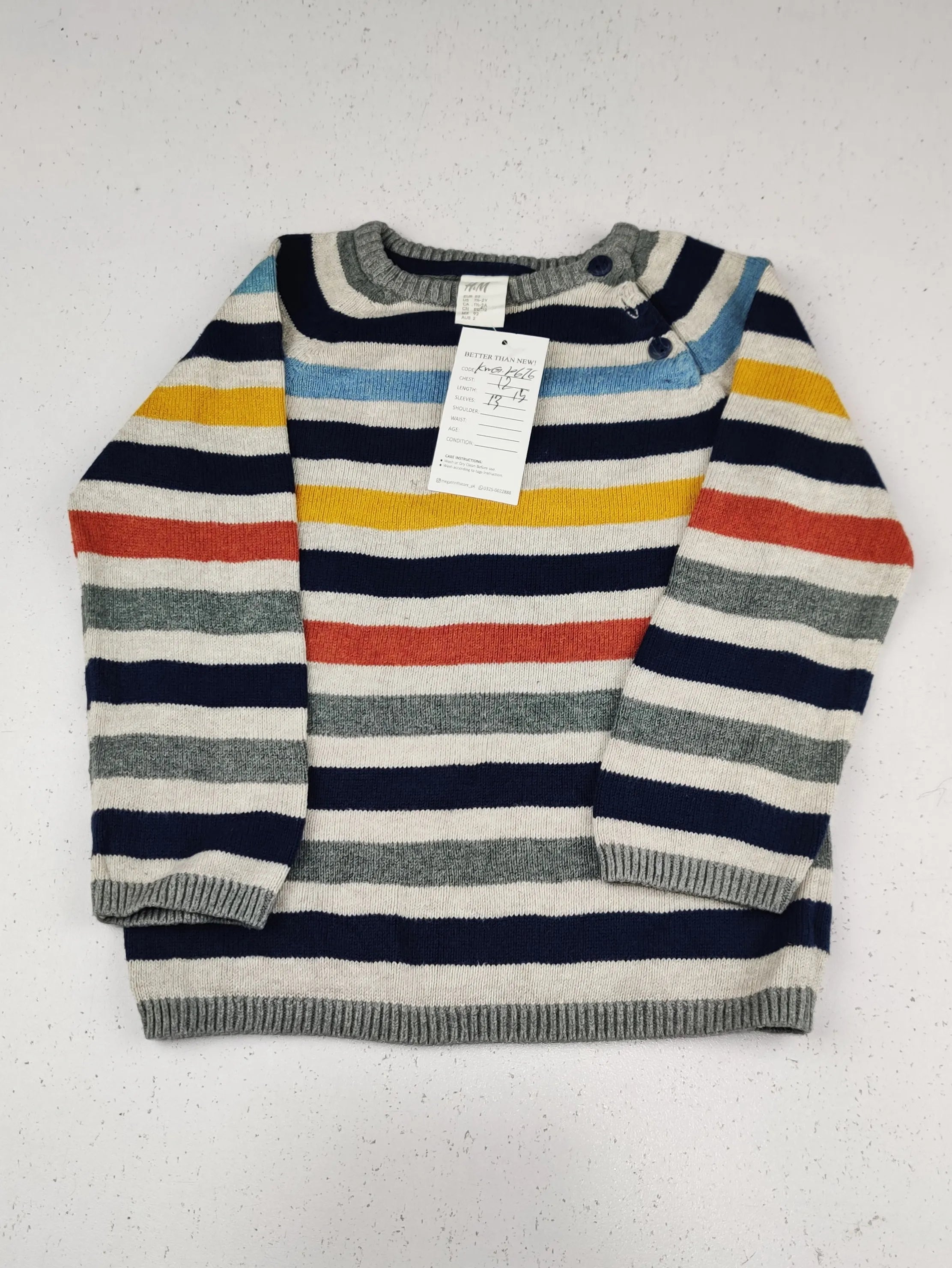 Buy online pre-used pre-loved 100% authentic & Original branded H&M (KWG-10676) available in Pakistan. Top international brands avilable.