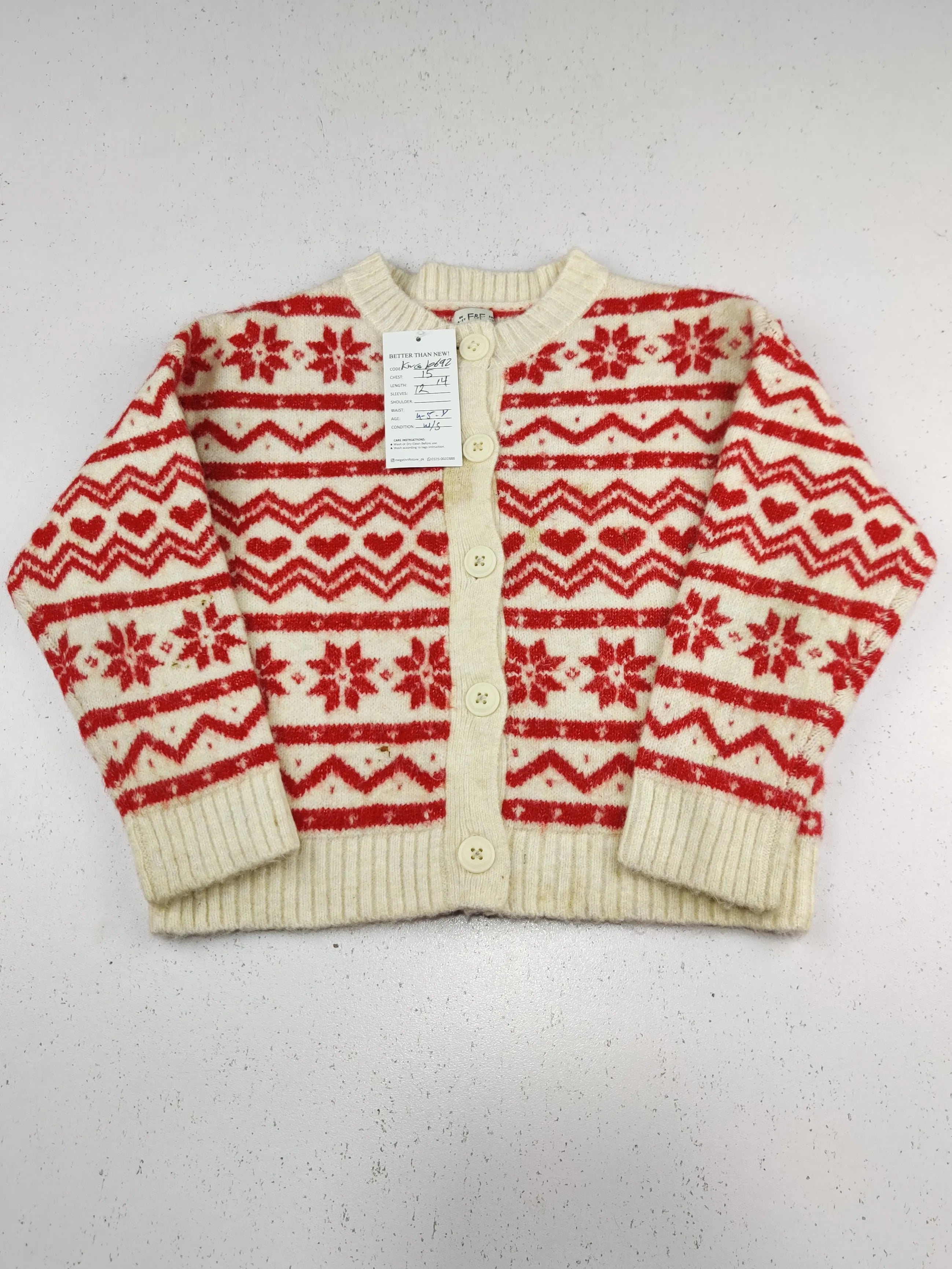Buy online pre-used pre-loved 100% authentic & Original branded F&F (KWG-10692) available in Pakistan. Top international brands avilable.