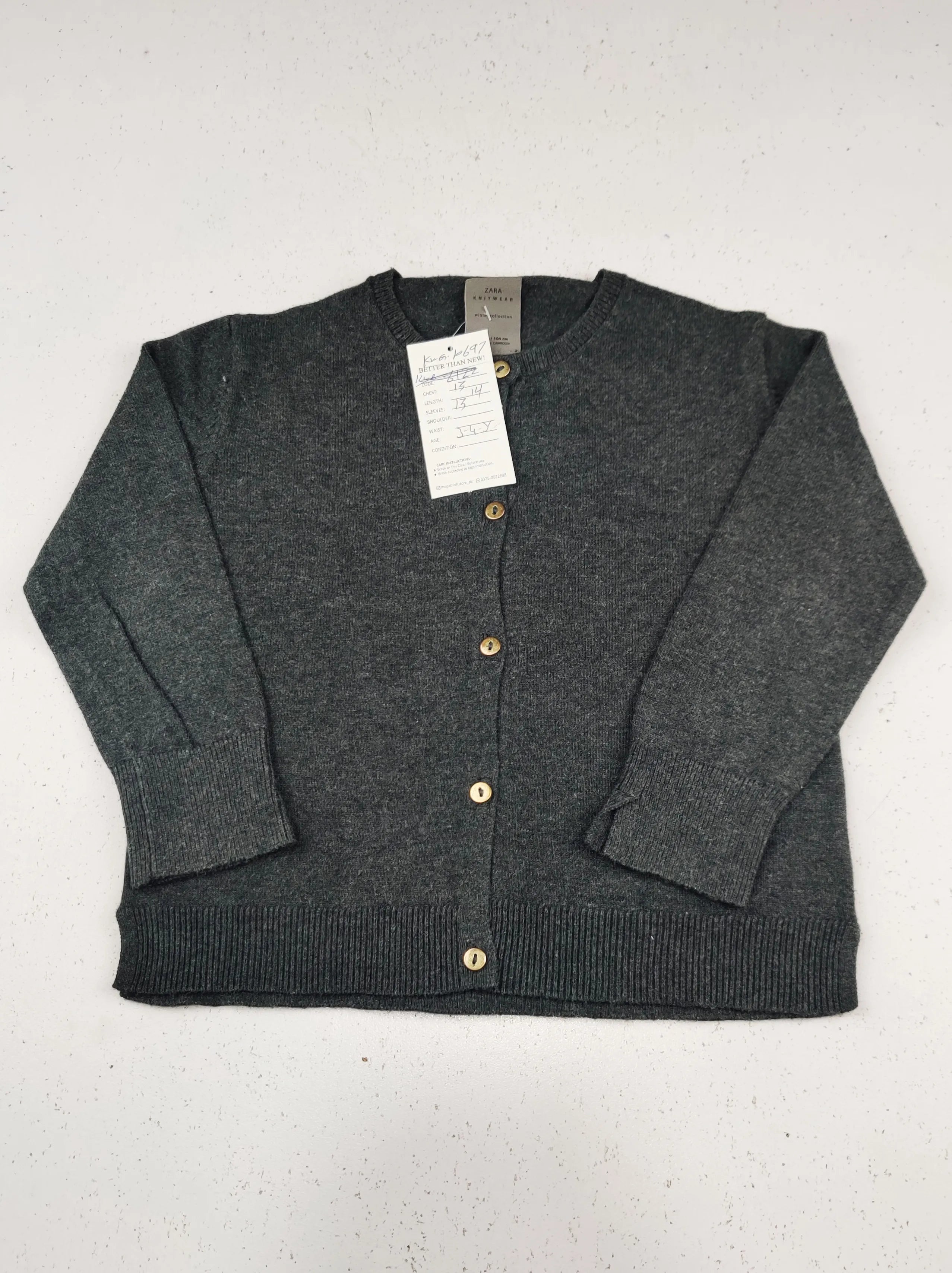 Buy online pre-used pre-loved 100% authentic & Original branded Zara (KWG-10697) available in Pakistan. Top international brands avilable.