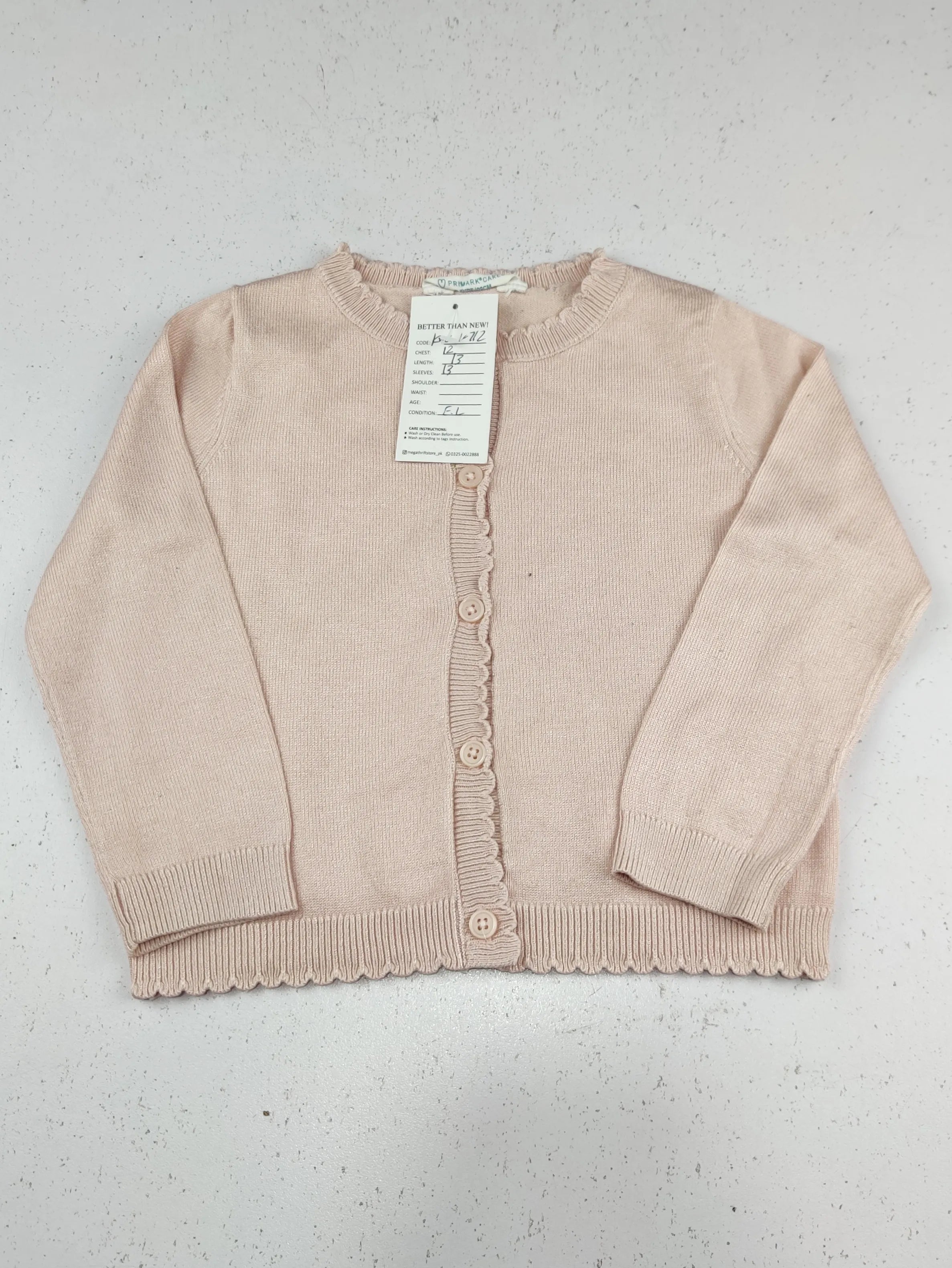 Buy online pre-used pre-loved 100% authentic & Original branded Primark (KWG-10712) available in Pakistan. Top international brands avilable.