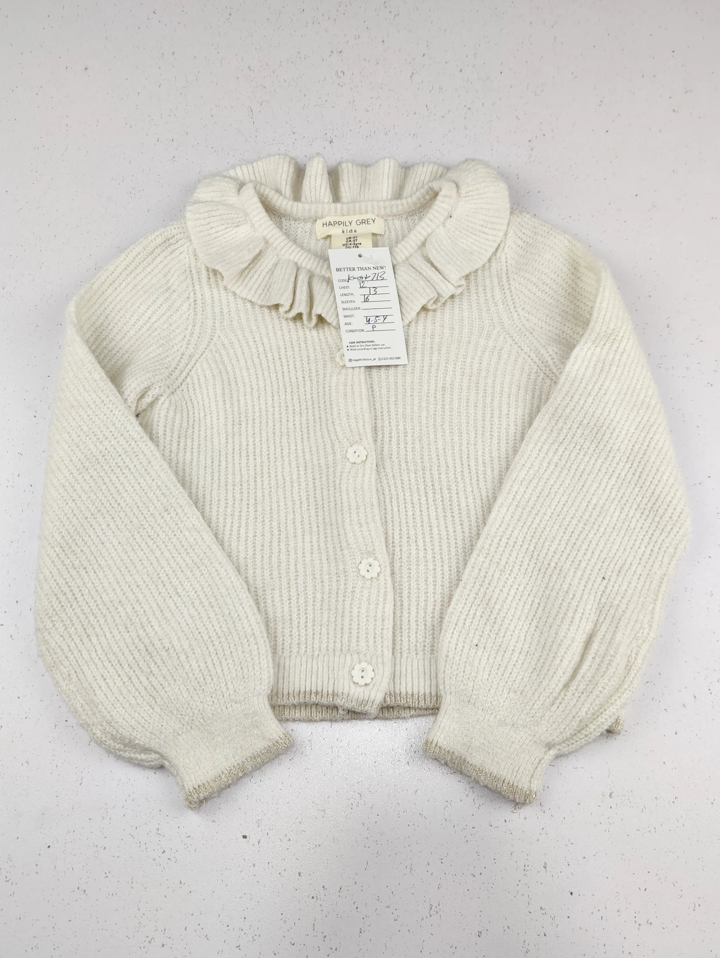 Buy online pre-used pre-loved 100% authentic & Original branded Happily Grey (KWG-10713) available in Pakistan. Top international brands avilable.