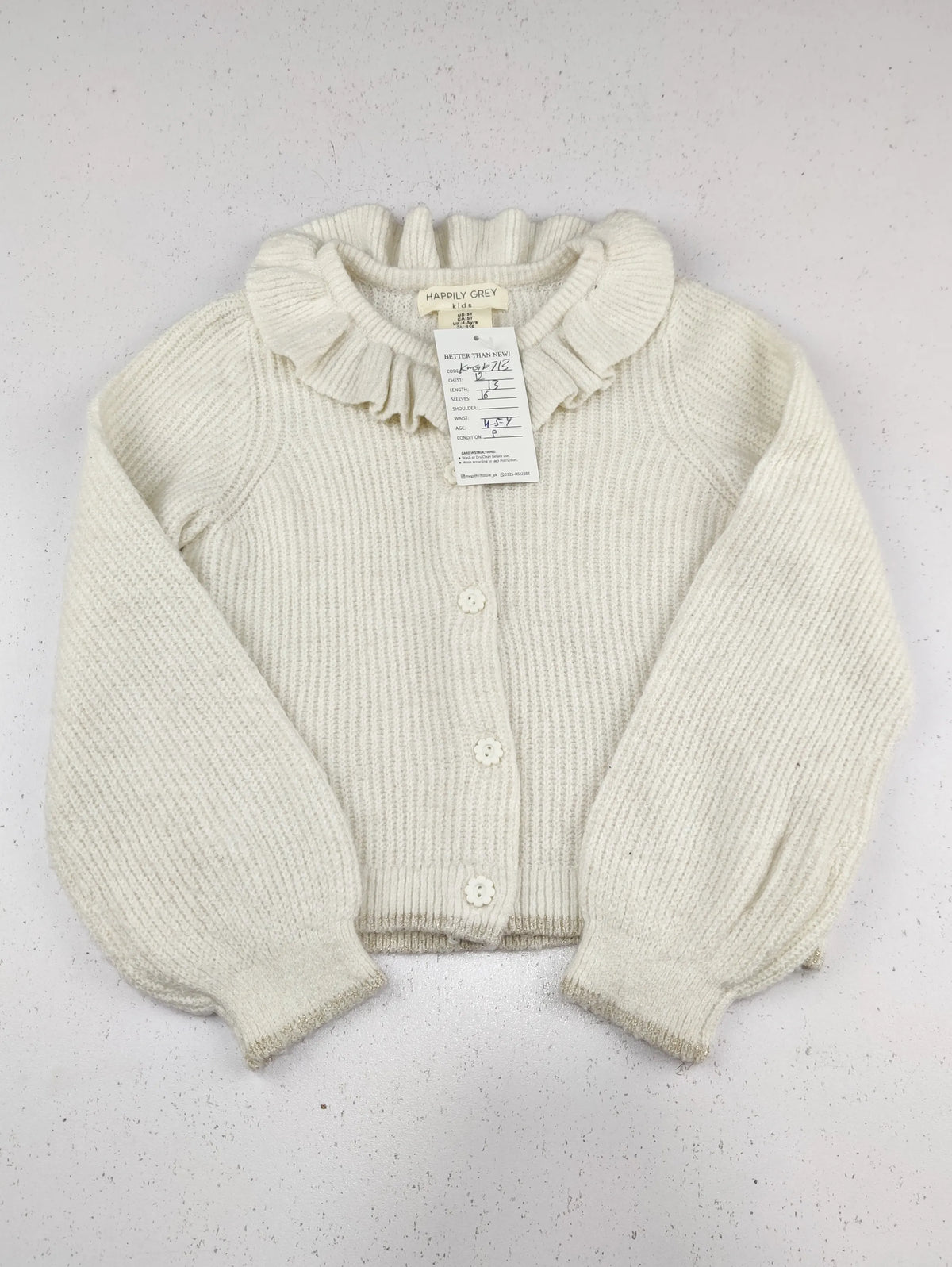 Buy online pre-used pre-loved 100% authentic & Original branded Happily Grey (KWG-10713) available in Pakistan. Top international brands avilable.