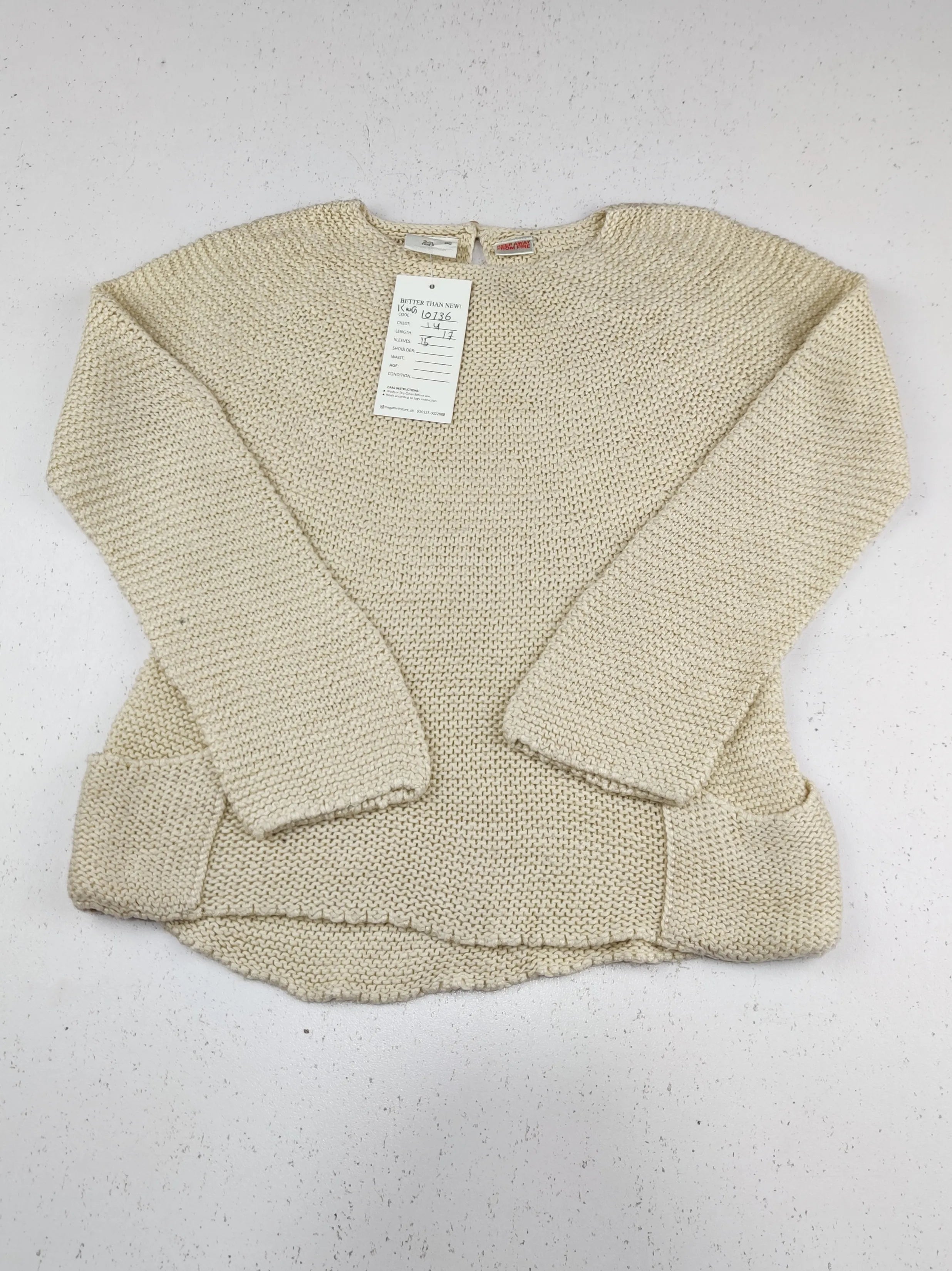 Buy online pre-used pre-loved 100% authentic & Original branded Zara (KWG-10736) available in Pakistan. Top international brands avilable.