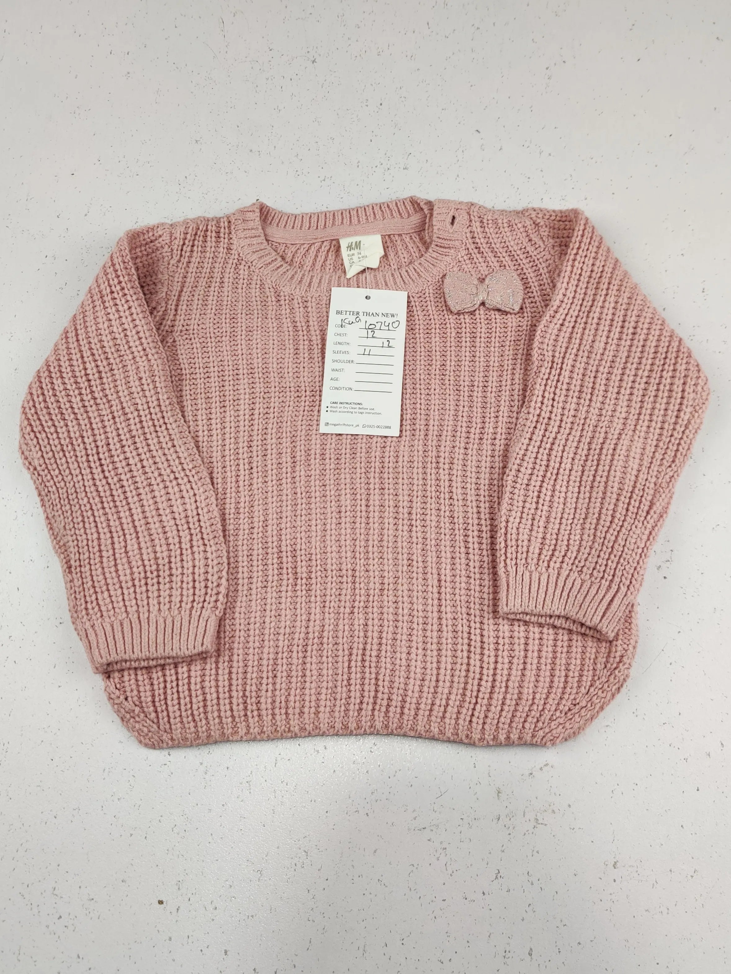 Buy online pre-used pre-loved 100% authentic & Original branded H&M (KWG-10740) available in Pakistan. Top international brands avilable.