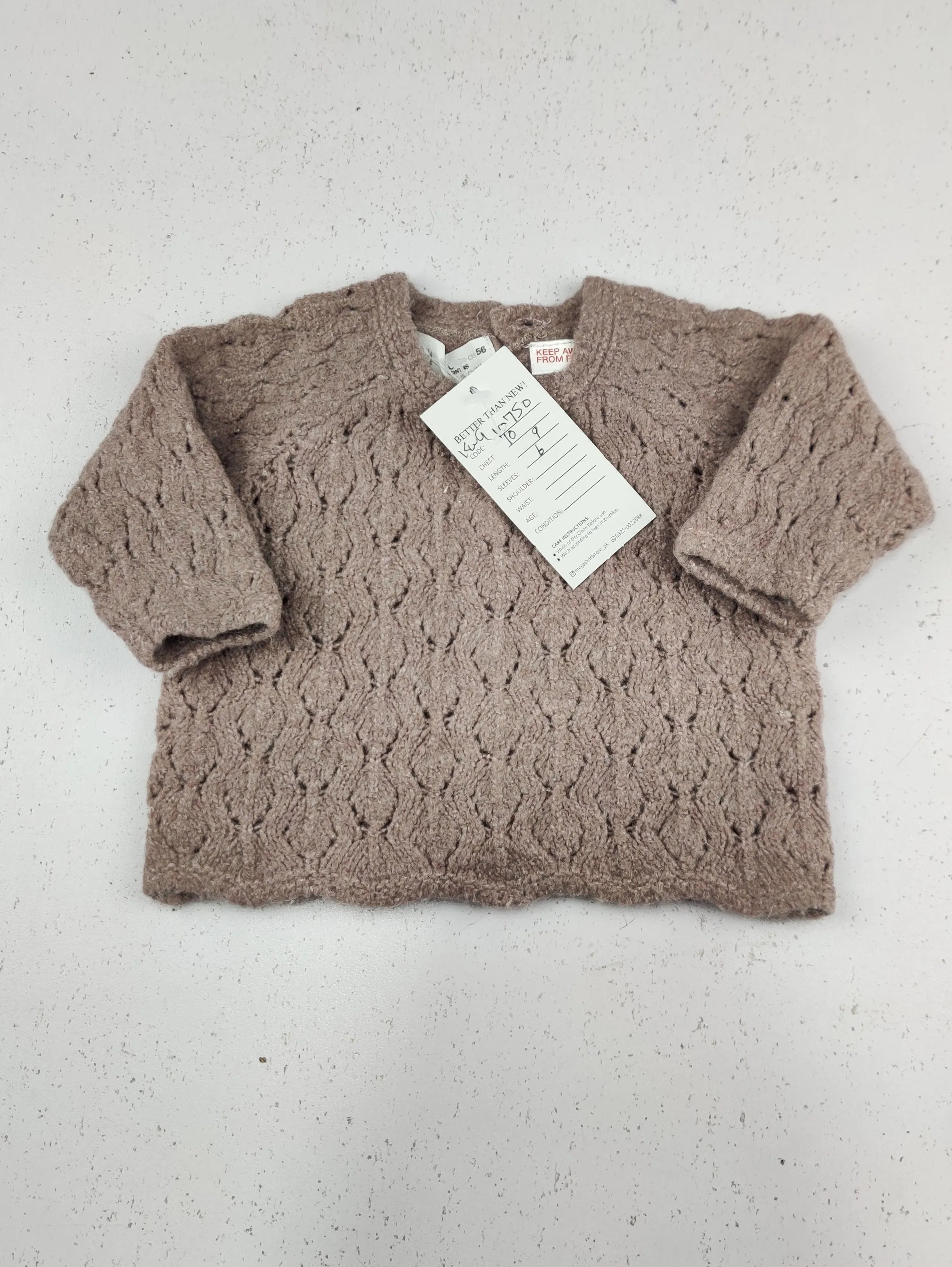 Buy online pre-used pre-loved 100% authentic & Original branded Zara (KWG-10750) available in Pakistan. Top international brands avilable.