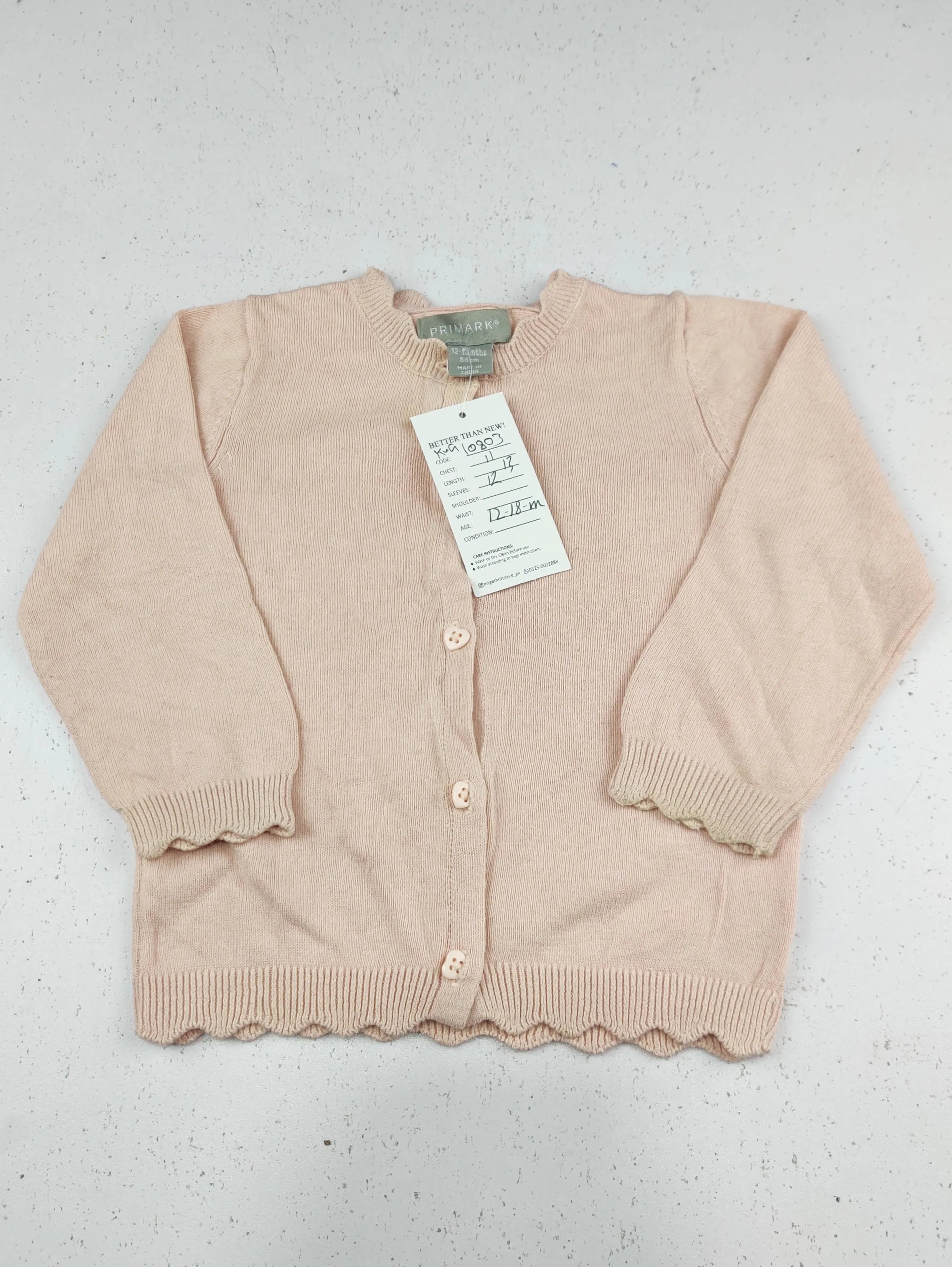Buy online pre-used pre-loved 100% authentic & Original branded Primark (KWG-10803) available in Pakistan. Top international brands avilable.