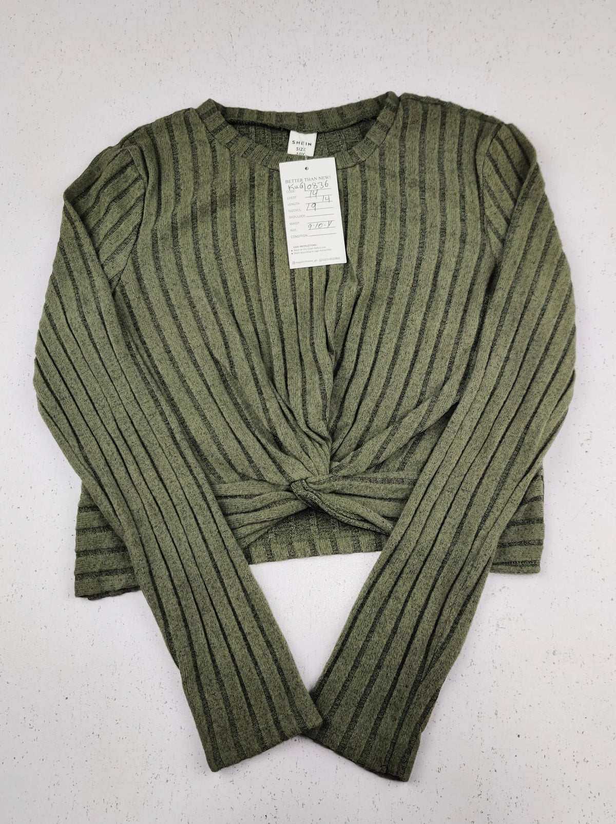 Buy online pre-used pre-loved 100% authentic & Original branded Shein (KWG-10836) available in Pakistan. Top international brands avilable.