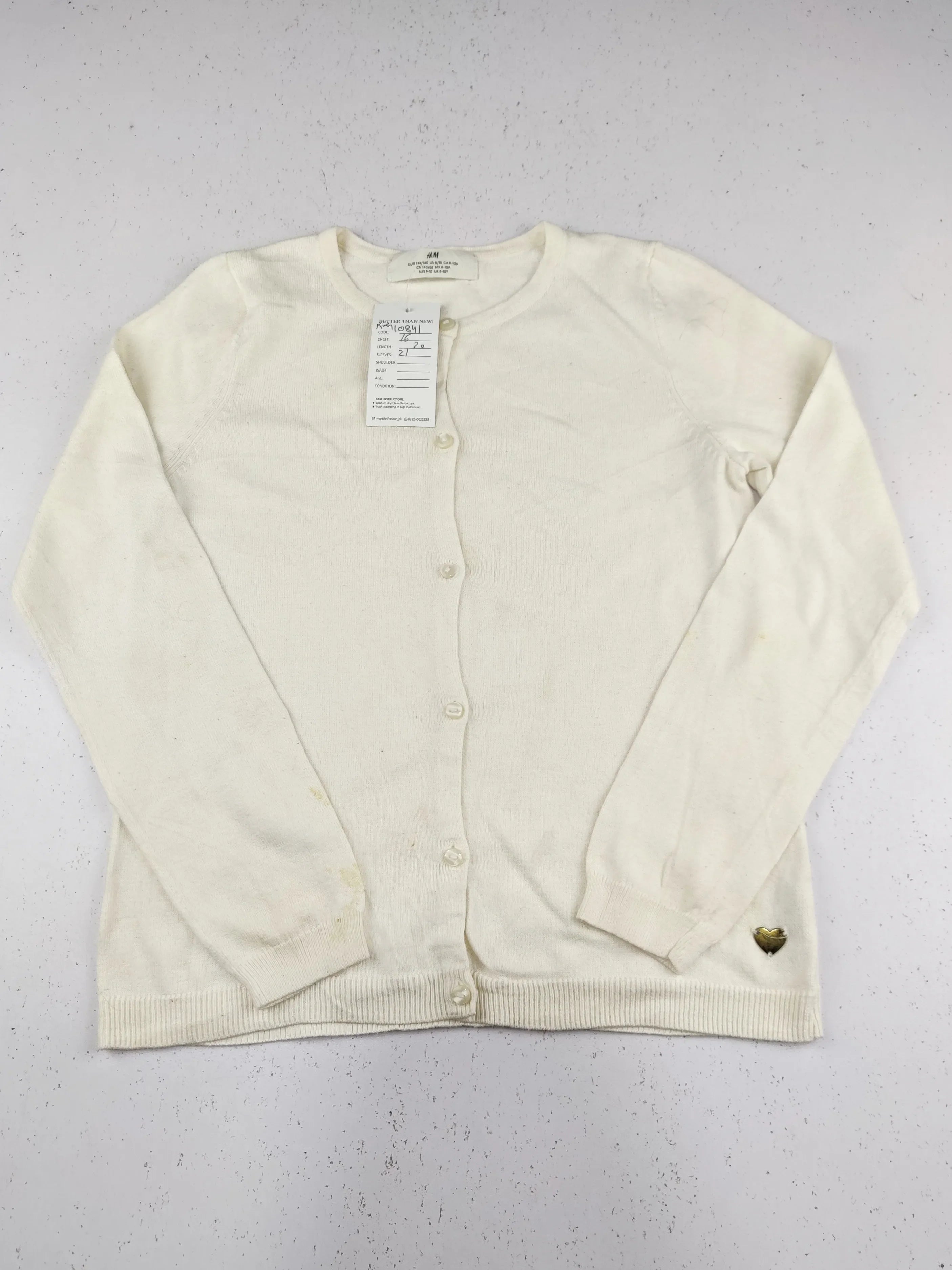 Buy online pre-used pre-loved 100% authentic & Original branded H&M (KWG-10841) available in Pakistan. Top international brands avilable.