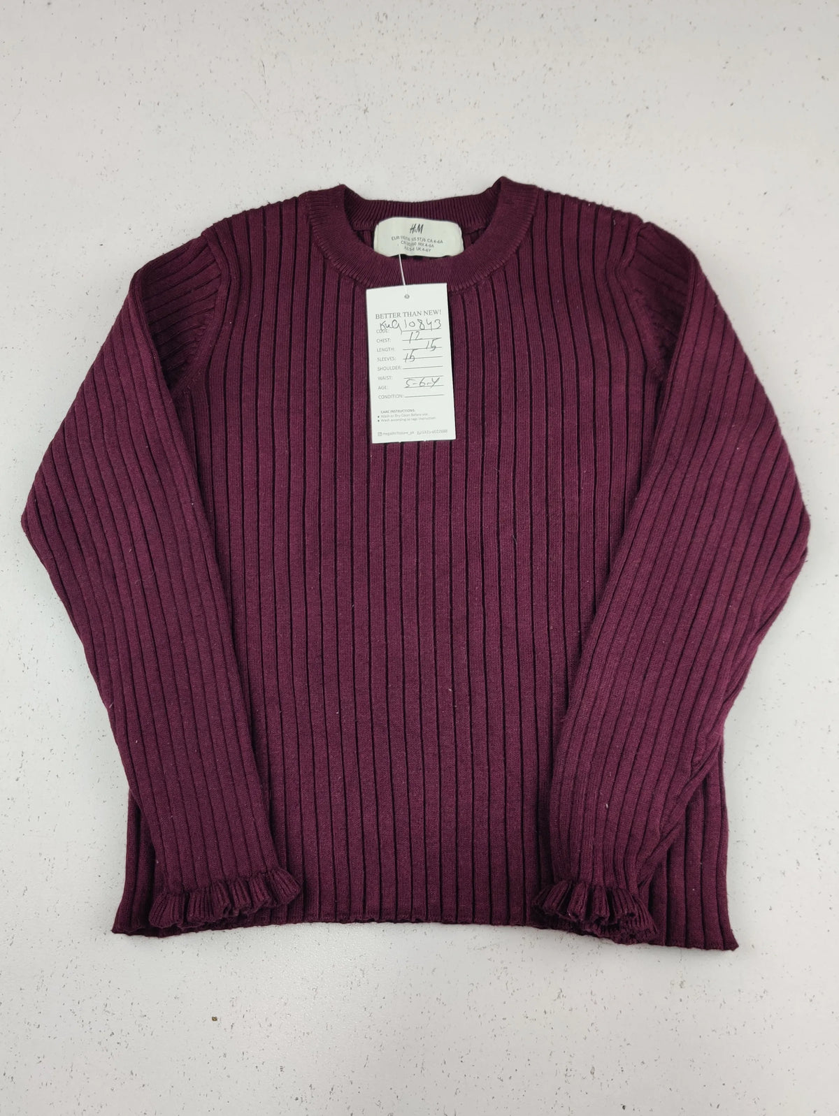 Buy online pre-used pre-loved 100% authentic & Original branded H&M (KWG-10843) available in Pakistan. Top international brands avilable.