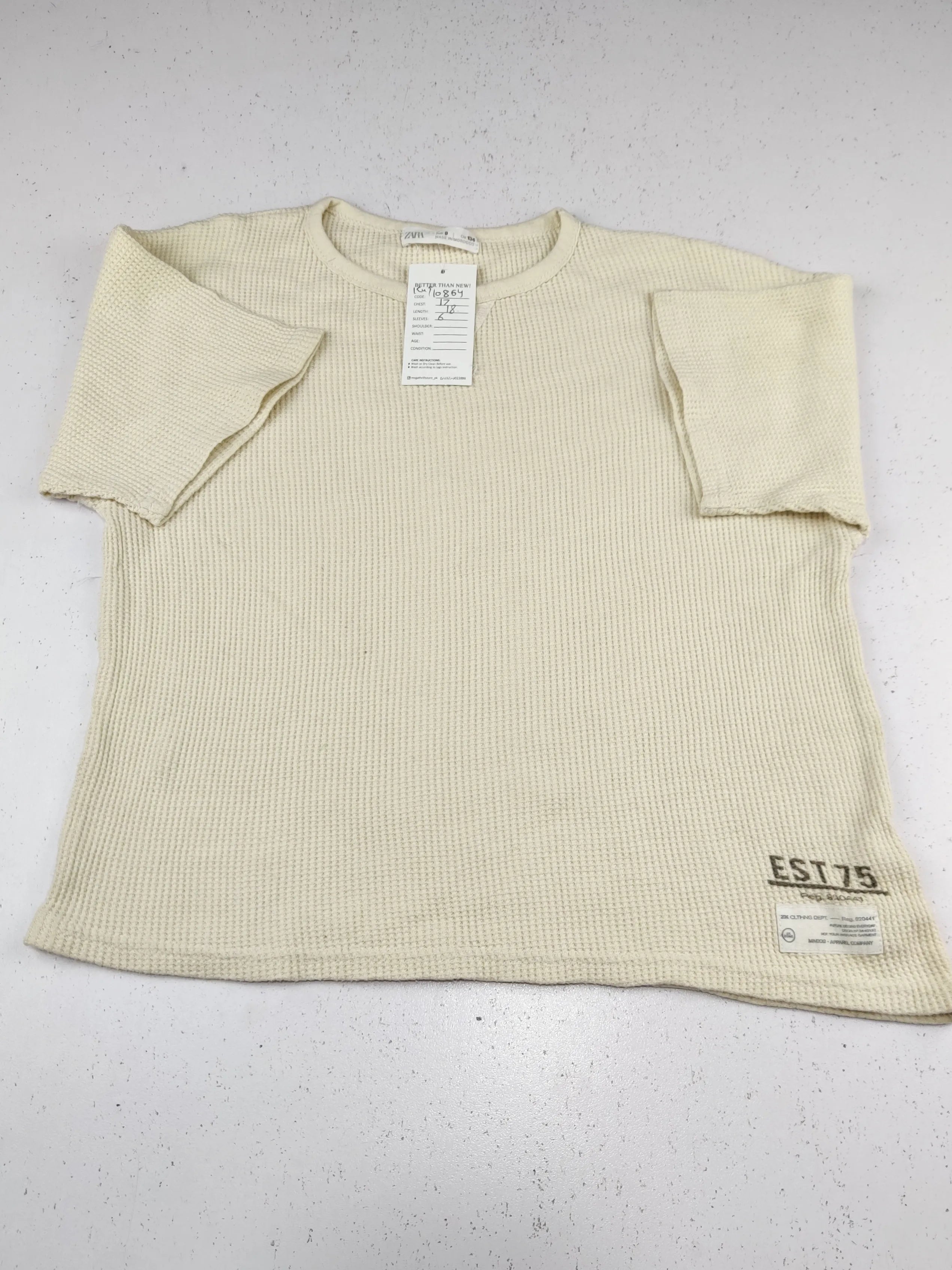 Buy online pre-used pre-loved 100% authentic & Original branded Zara (KWG-10864) available in Pakistan. Top international brands avilable.