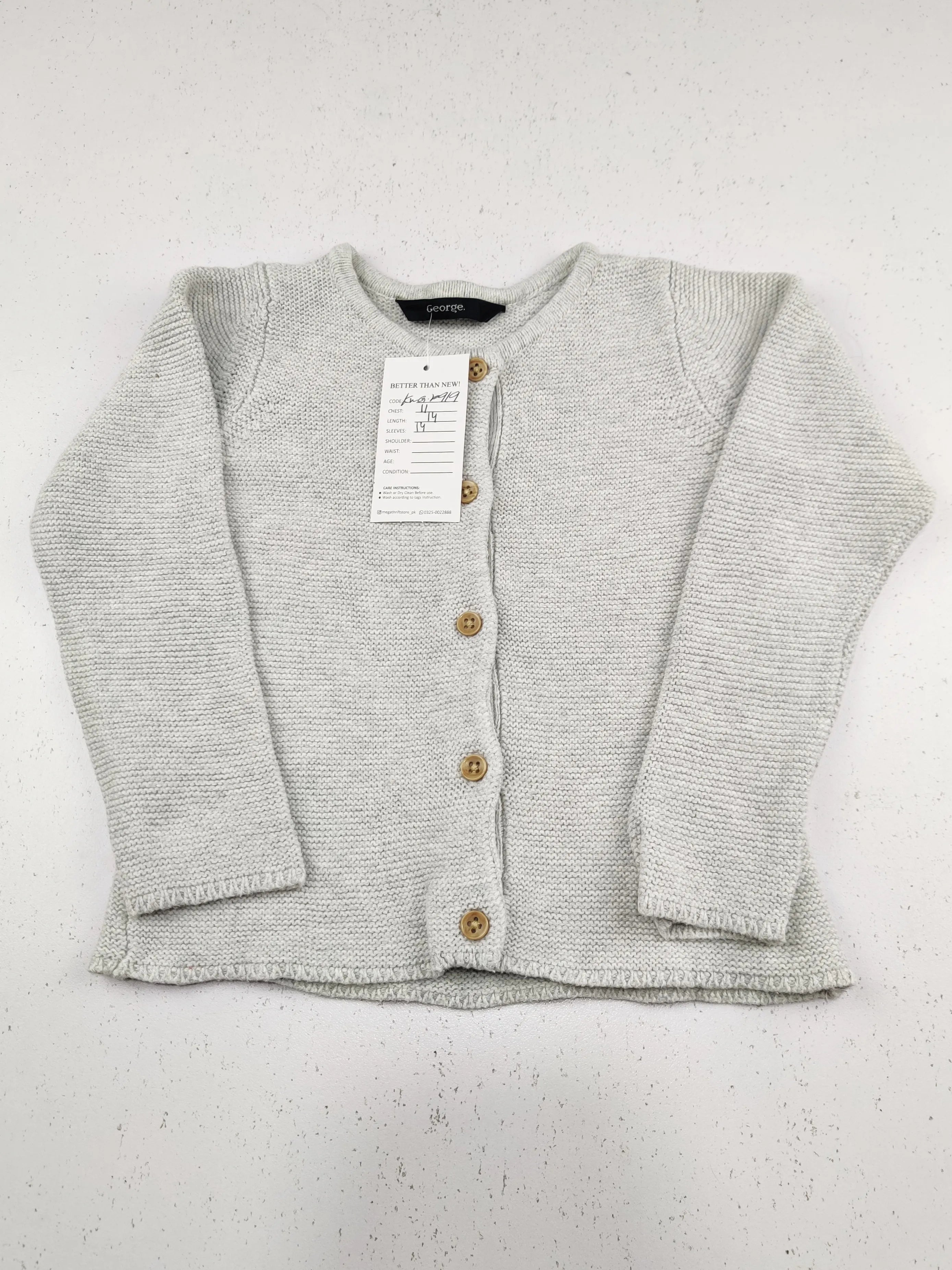 Buy online pre-used pre-loved 100% authentic & Original branded George (KWG-10919) available in Pakistan. Top international brands avilable.
