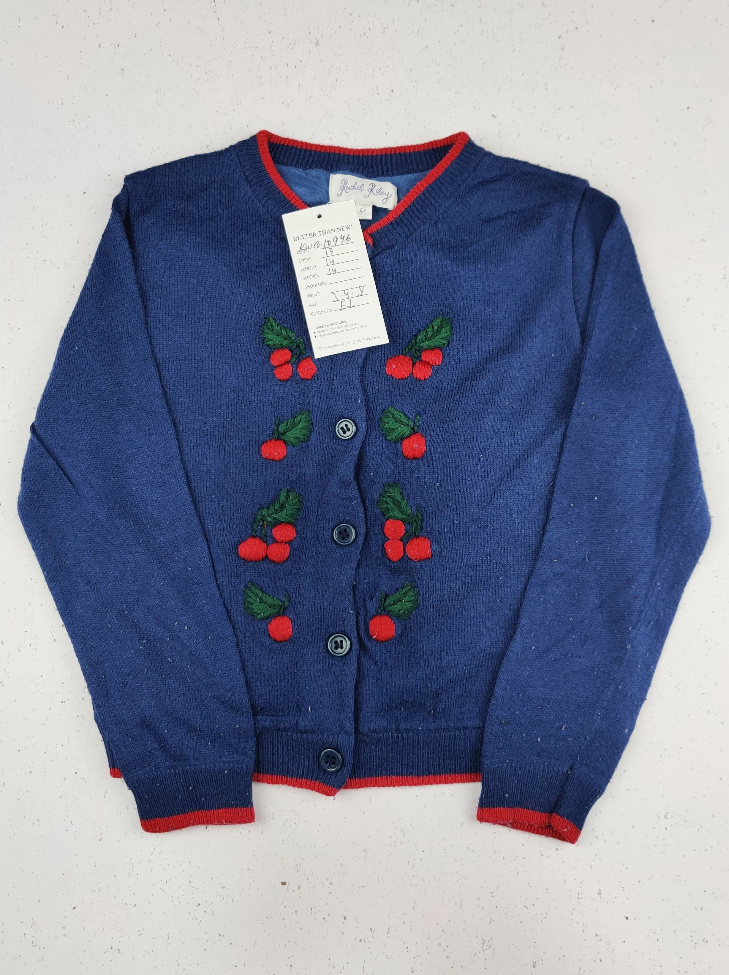Buy online pre-used pre-loved 100% authentic & Original branded Rachel Riley (KWG-10946) available in Pakistan. Top international brands avilable.