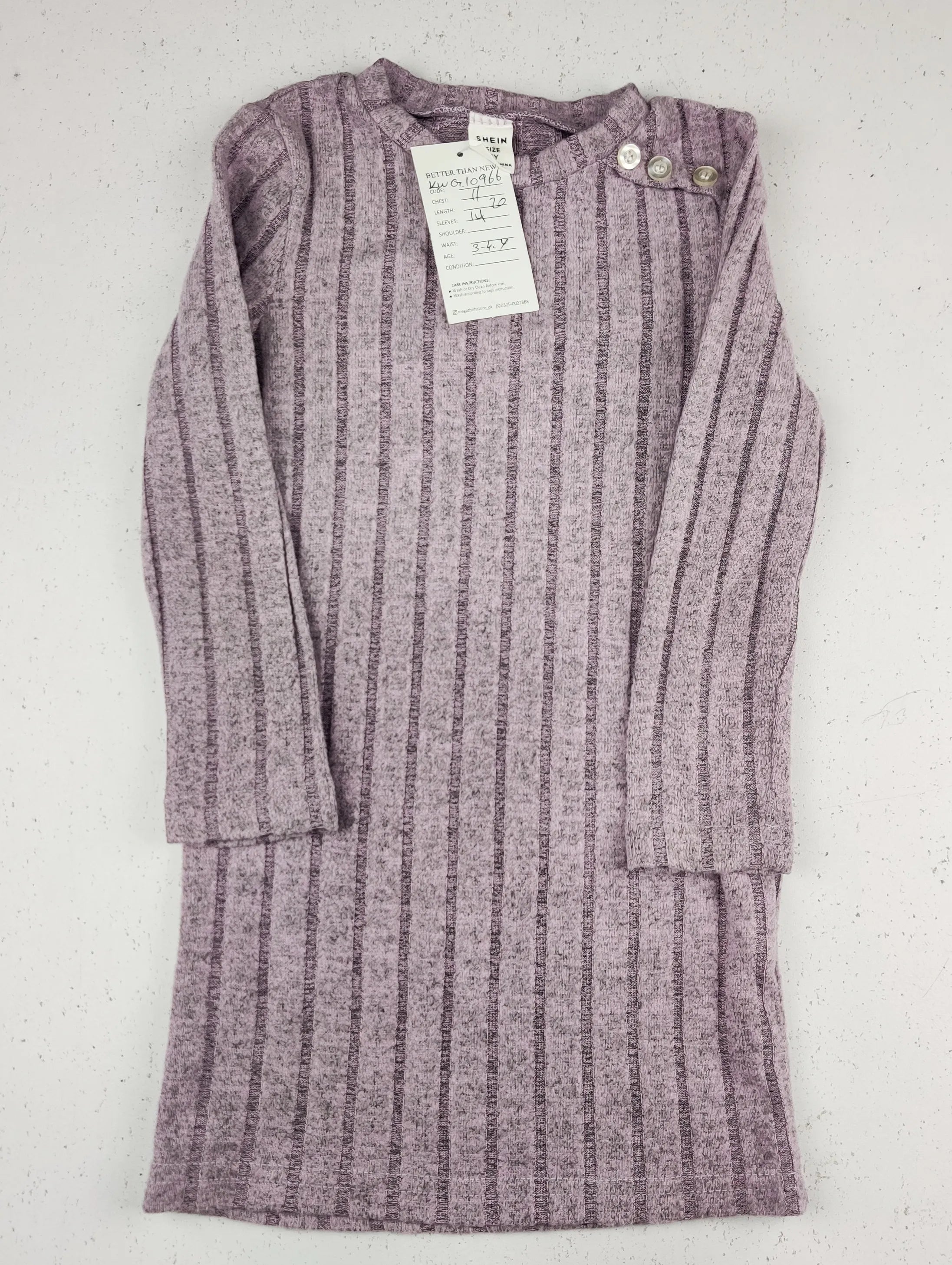 Buy online pre-used pre-loved 100% authentic & Original branded Shein (KWG-10966) available in Pakistan. Top international brands avilable.