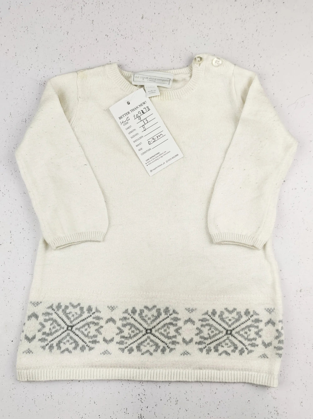 Buy online pre-used pre-loved 100% authentic & Original branded The Little White Company (KWG-10978) available in Pakistan. Top international brands avilable.