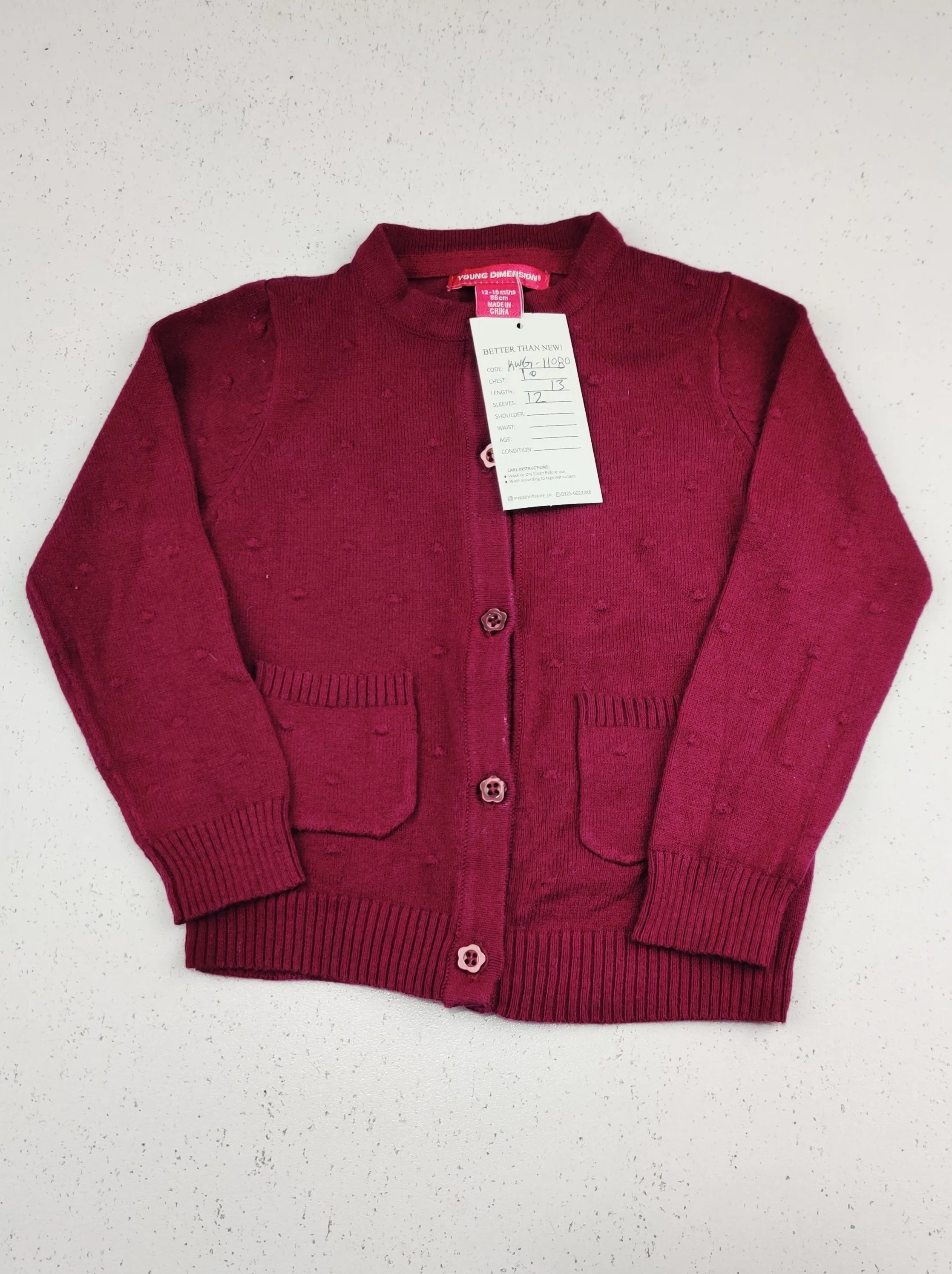 Buy online pre-used pre-loved 100% authentic & Original branded Young Dimension (KWG-11080) available in Pakistan. Top international brands avilable.