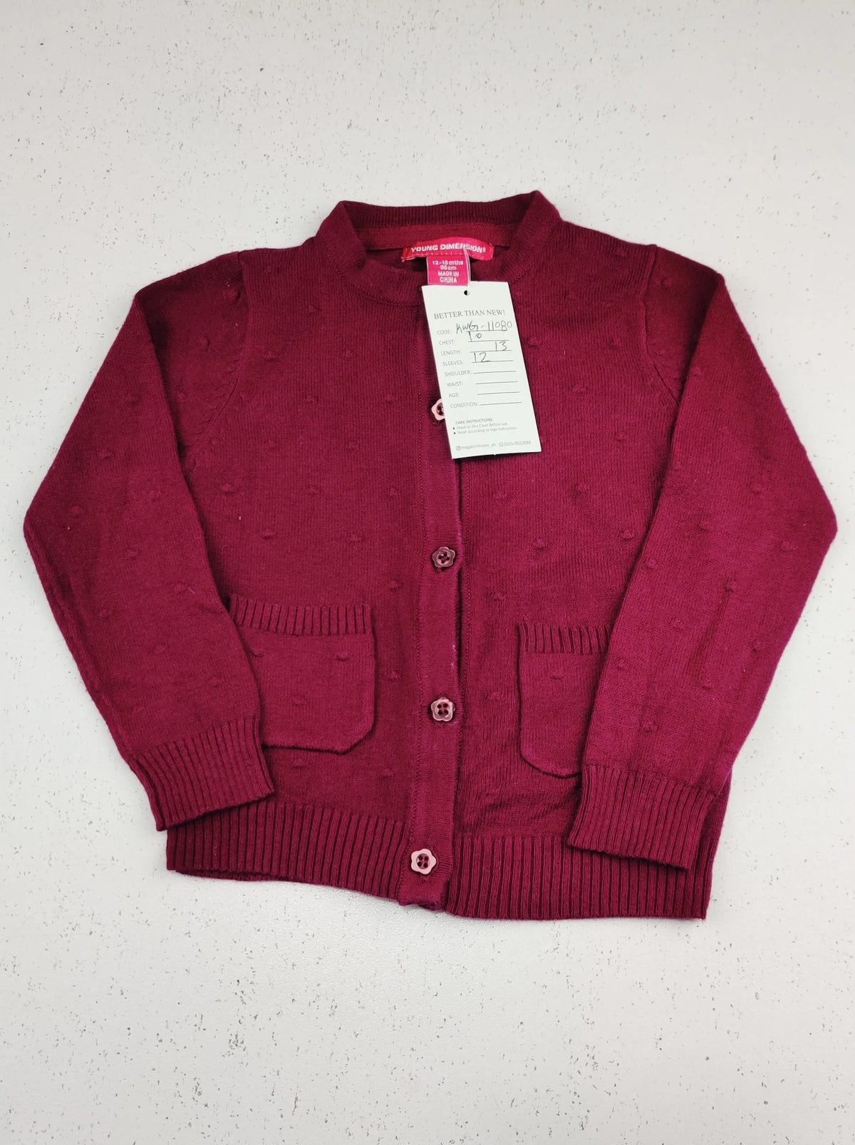 Buy online pre-used pre-loved 100% authentic & Original branded Young Dimension (KWG-11080) available in Pakistan. Top international brands avilable.