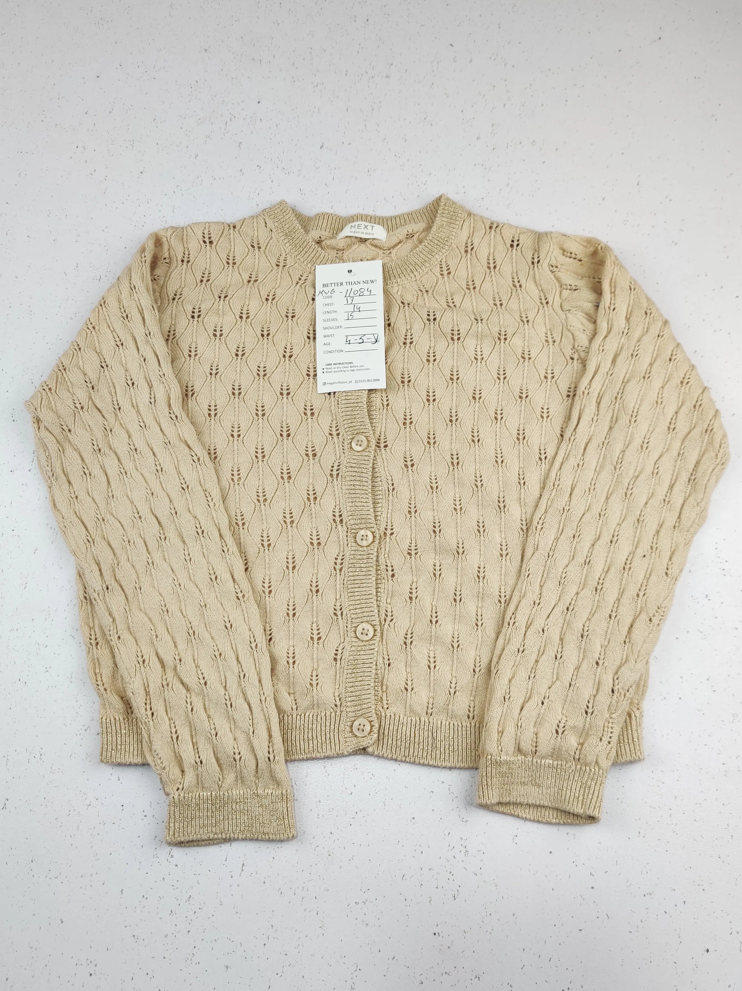 Buy online pre-used pre-loved 100% authentic & Original branded Next (KWG-11084) available in Pakistan. Top international brands avilable.