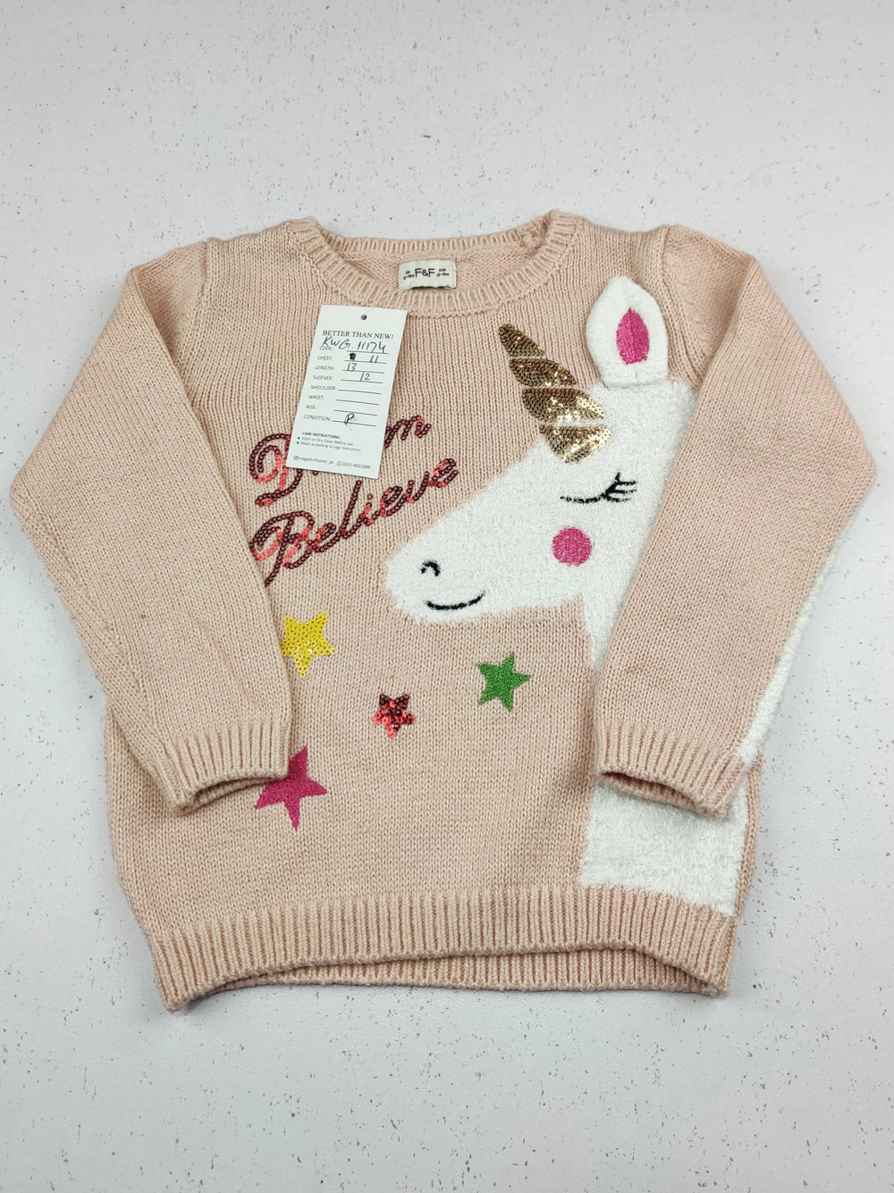 Buy online pre-used pre-loved 100% authentic & Original branded F&F (KWG-11174) available in Pakistan. Top international brands avilable.