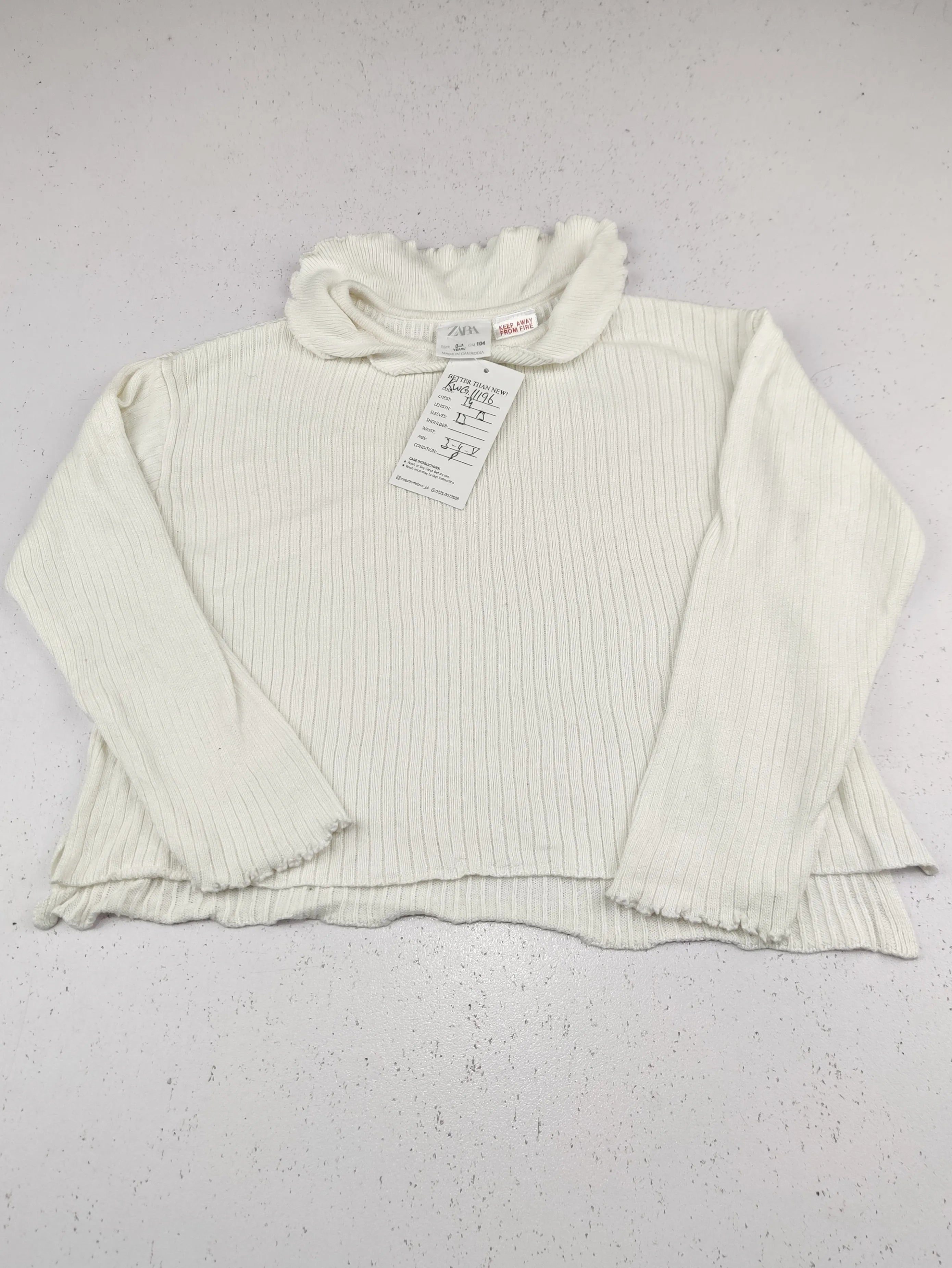 Buy online pre-used pre-loved 100% authentic & Original branded Zara (KWG-11196) available in Pakistan. Top international brands avilable.