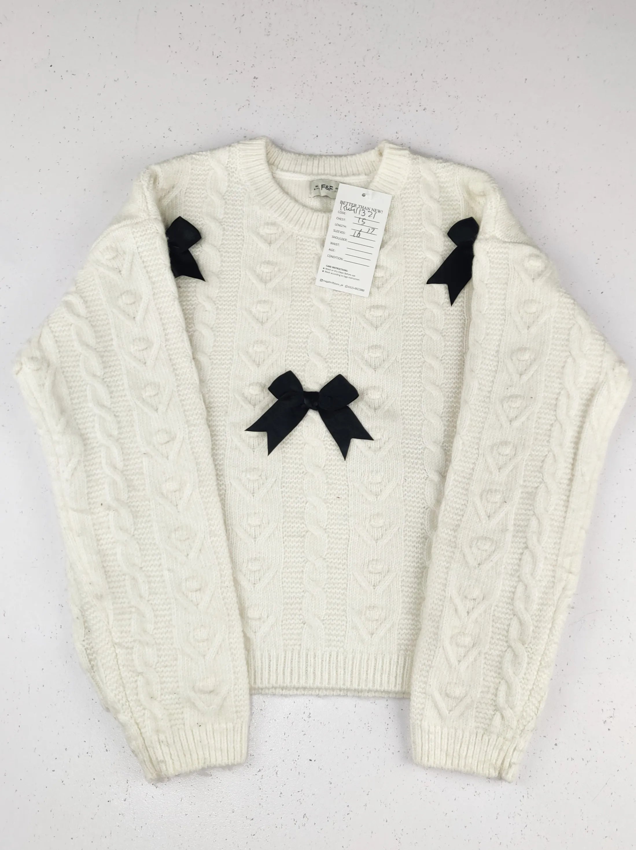 Buy online pre-used pre-loved 100% authentic & Original branded F&F (KWG-11321) available in Pakistan. Top international brands avilable.
