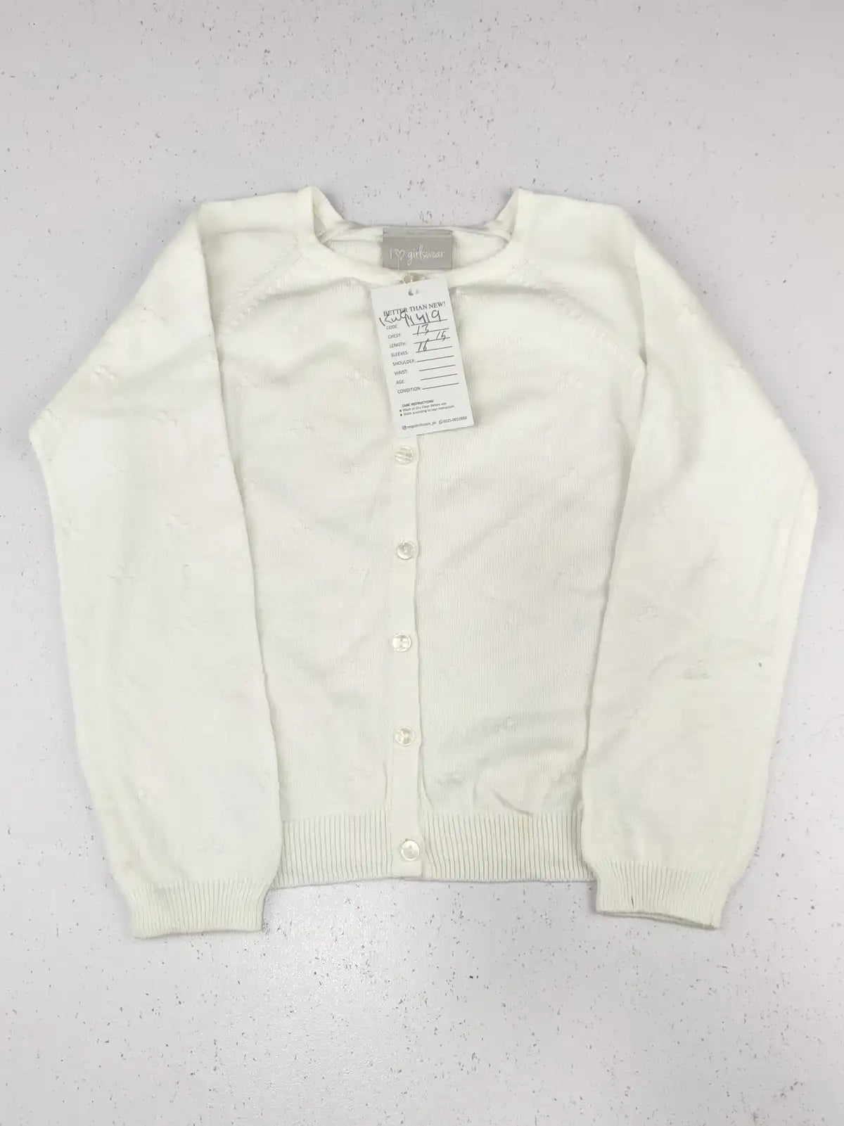 Buy online pre-used pre-loved 100% authentic & Original branded I Love Girlswear (KWG-11419) available in Pakistan. Top international brands avilable.