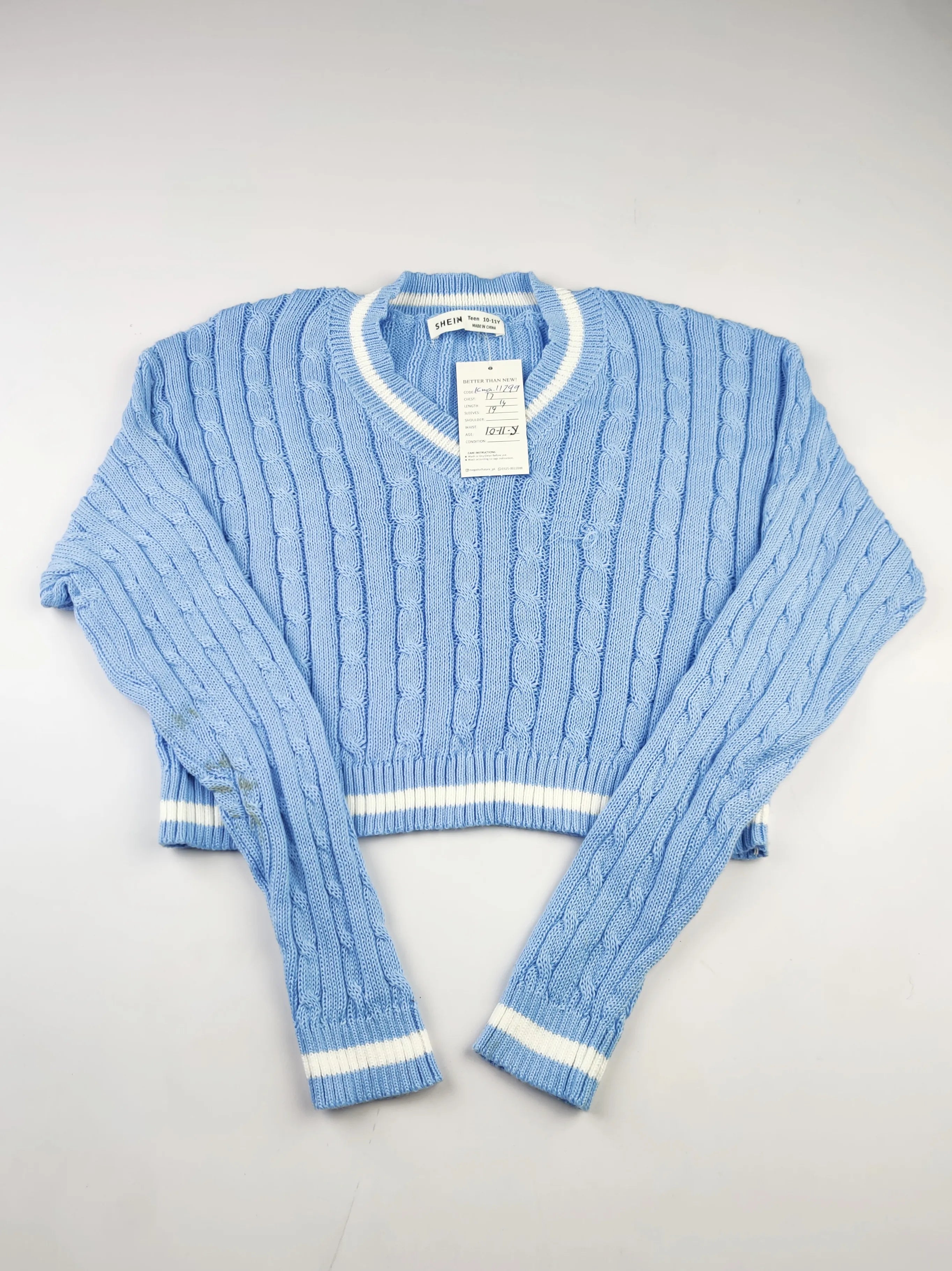 Buy online pre-used pre-loved 100% authentic & Original branded Shein (KWG-11799) available in Pakistan. Top international brands avilable.