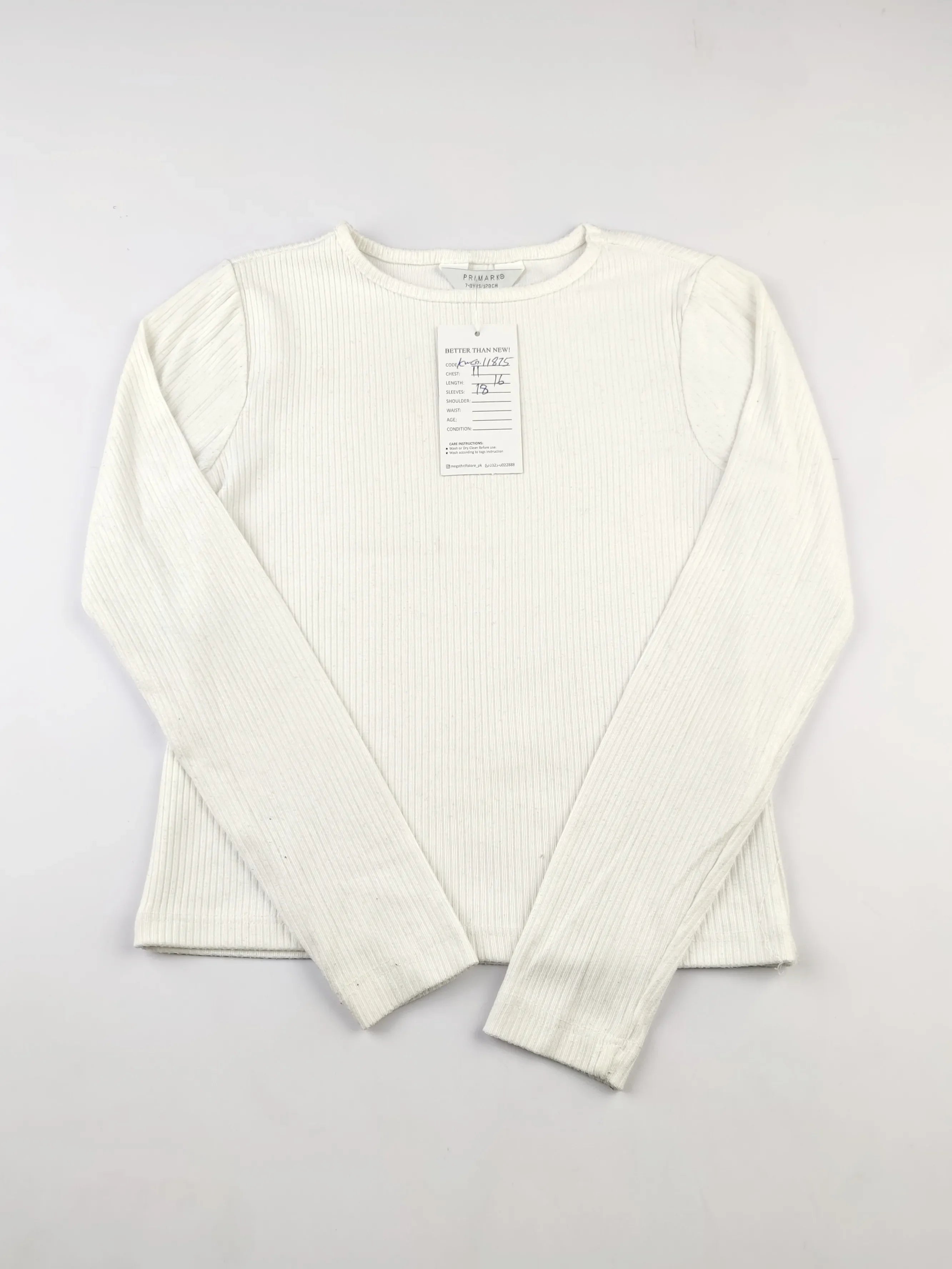Buy online pre-used pre-loved 100% authentic & Original branded Primark (KWG-11875) available in Pakistan. Top international brands avilable.