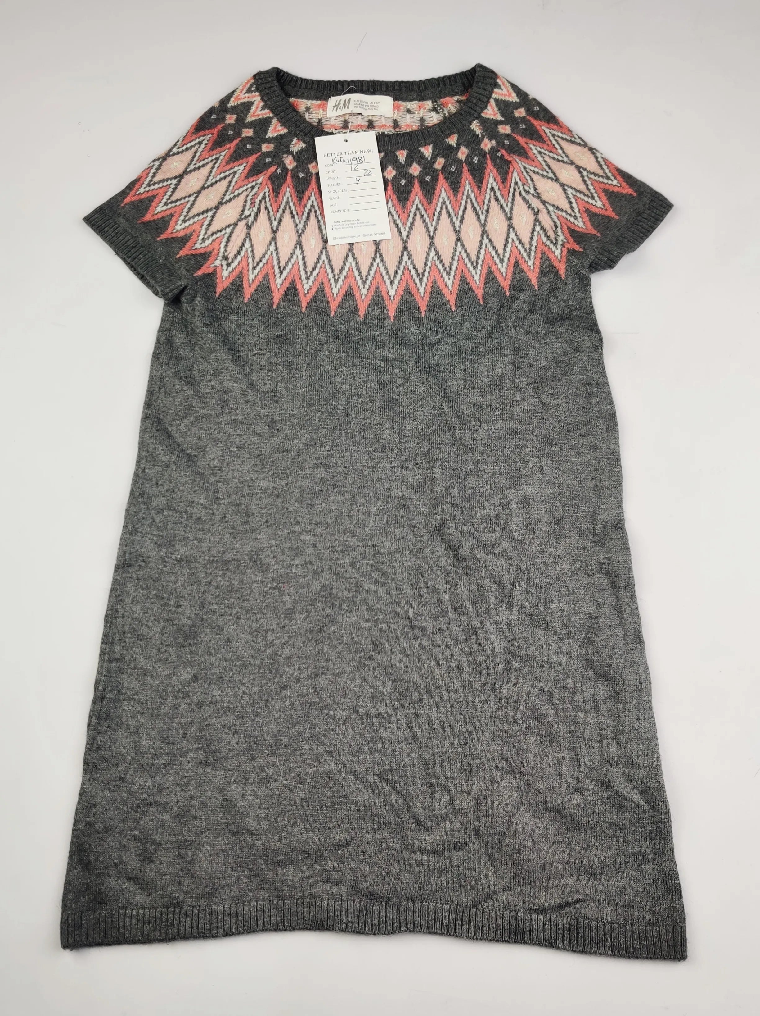 Buy online pre-used pre-loved 100% authentic & Original branded H&M (KWG-11981) available in Pakistan. Top international brands avilable.
