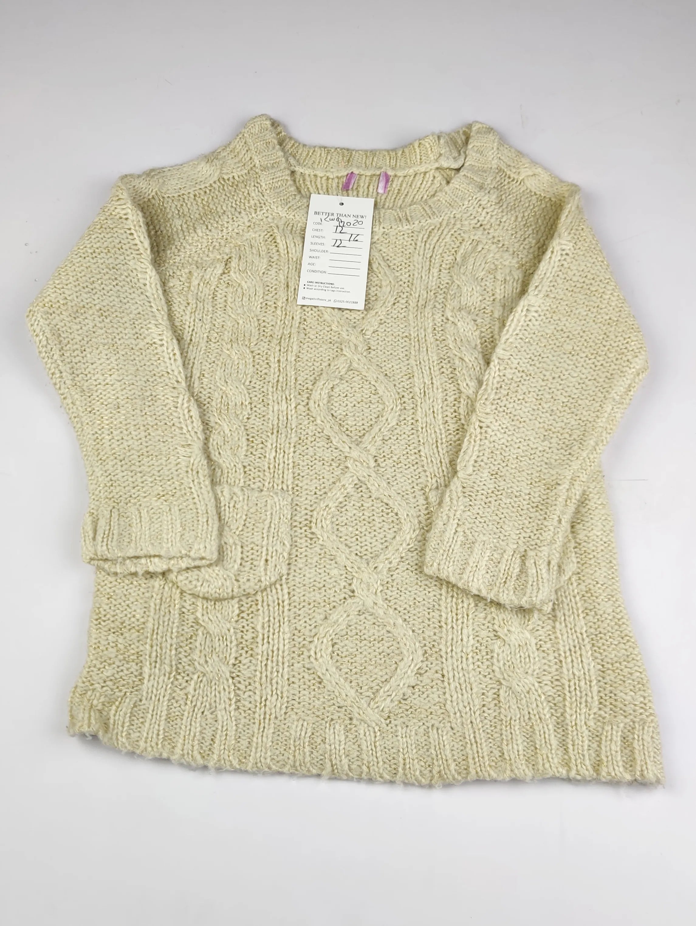 Buy online pre-used pre-loved 100% authentic & Original branded Unknown Brand (KWG-12020) available in Pakistan. Top international brands avilable.