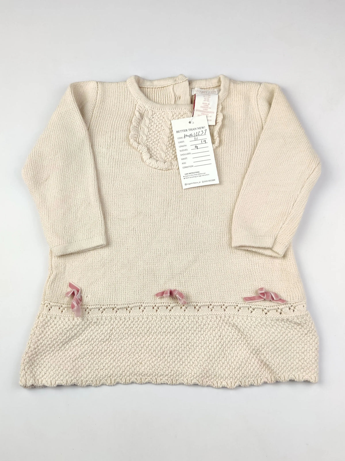 Buy online pre-used pre-loved 100% authentic & Original branded Shabby Chic (KWG-12237) available in Pakistan. Top international brands avilable.