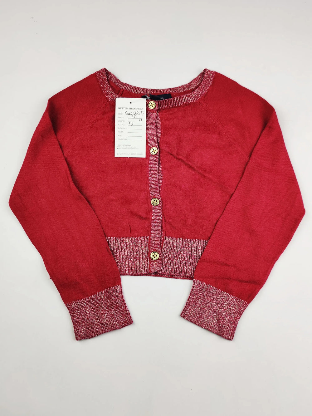Buy online pre-used pre-loved 100% authentic & Original branded Gap (KWG-12317) available in Pakistan. Top international brands avilable.