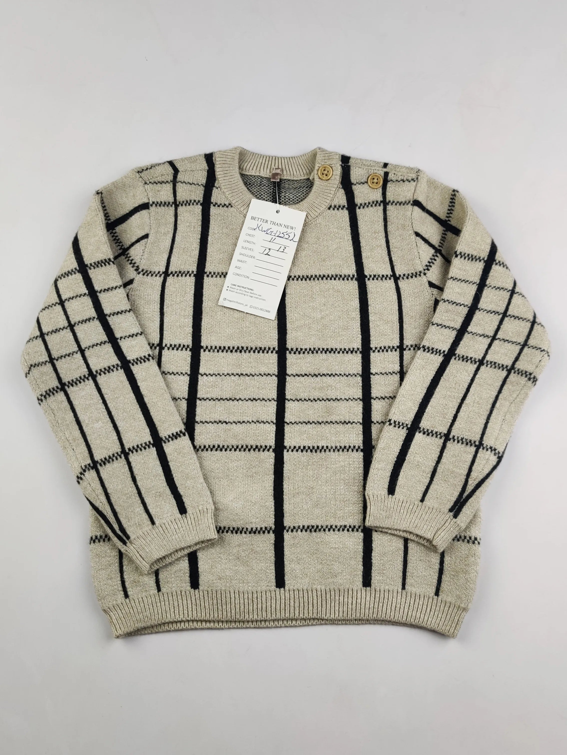 Buy online pre-used pre-loved 100% authentic & Original branded Tu (KWG-12552) available in Pakistan. Top international brands avilable.