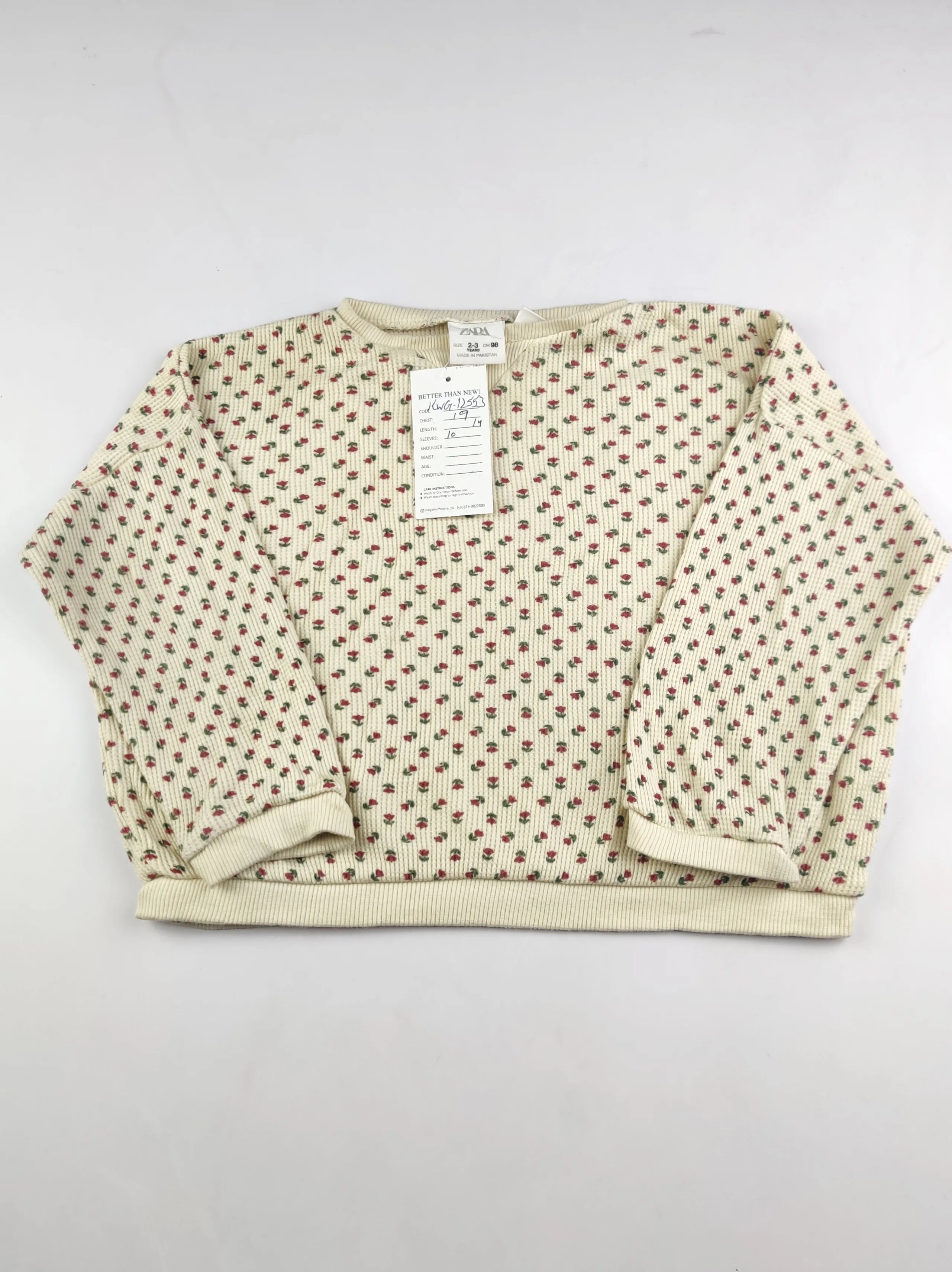 Buy online pre-used pre-loved 100% authentic & Original branded Zara (KWG-12553) available in Pakistan. Top international brands avilable.