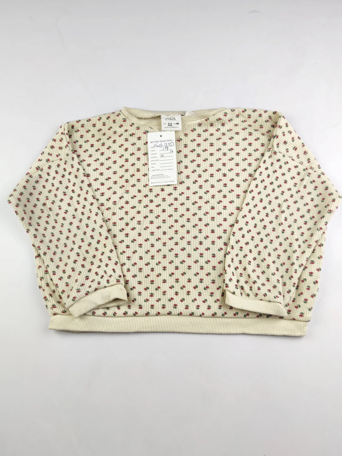 Buy online pre-used pre-loved 100% authentic & Original branded Zara (KWG-12553) available in Pakistan. Top international brands avilable.