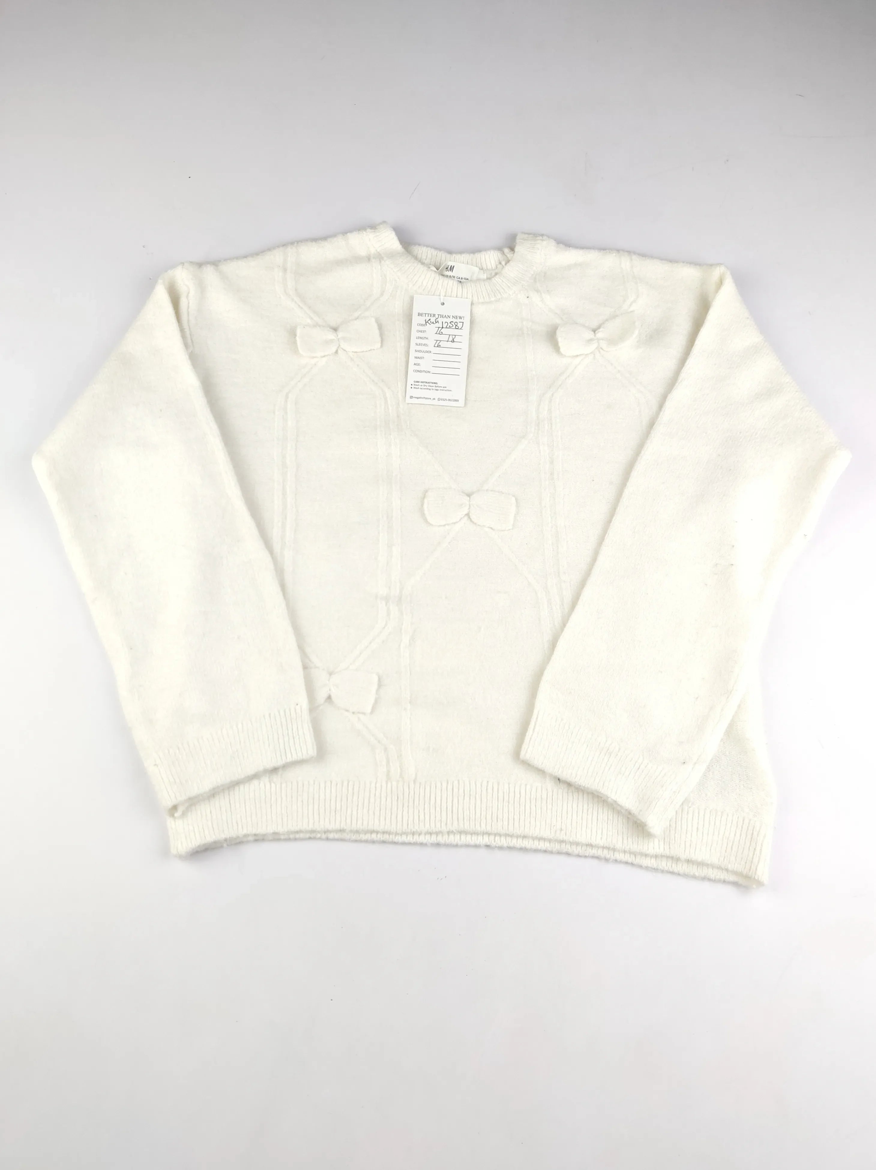 Buy online pre-used pre-loved 100% authentic & Original branded H&M (KWG-12587) available in Pakistan. Top international brands avilable.