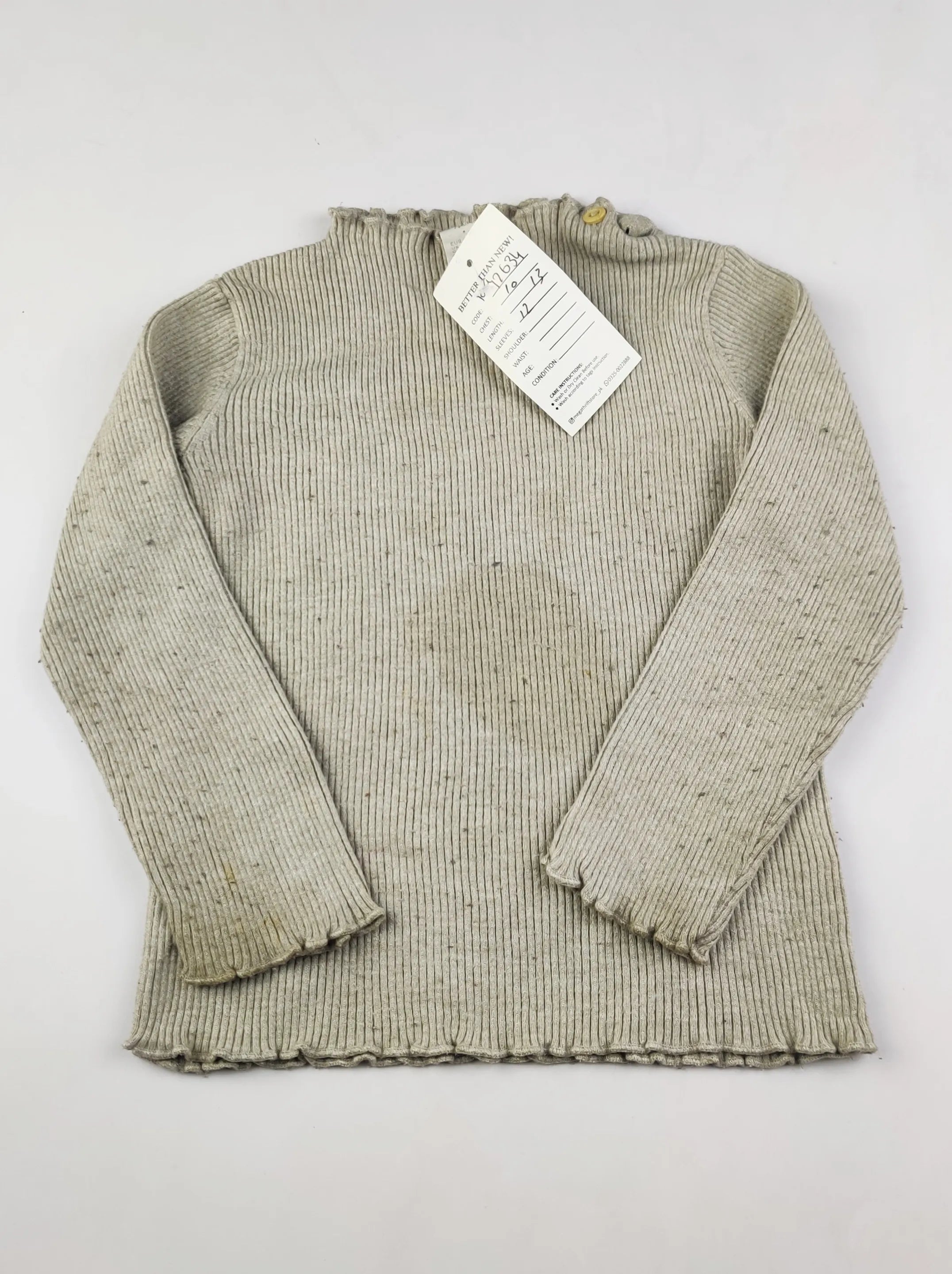 Buy online pre-used pre-loved 100% authentic & Original branded H&M (KWG-12634) available in Pakistan. Top international brands avilable.