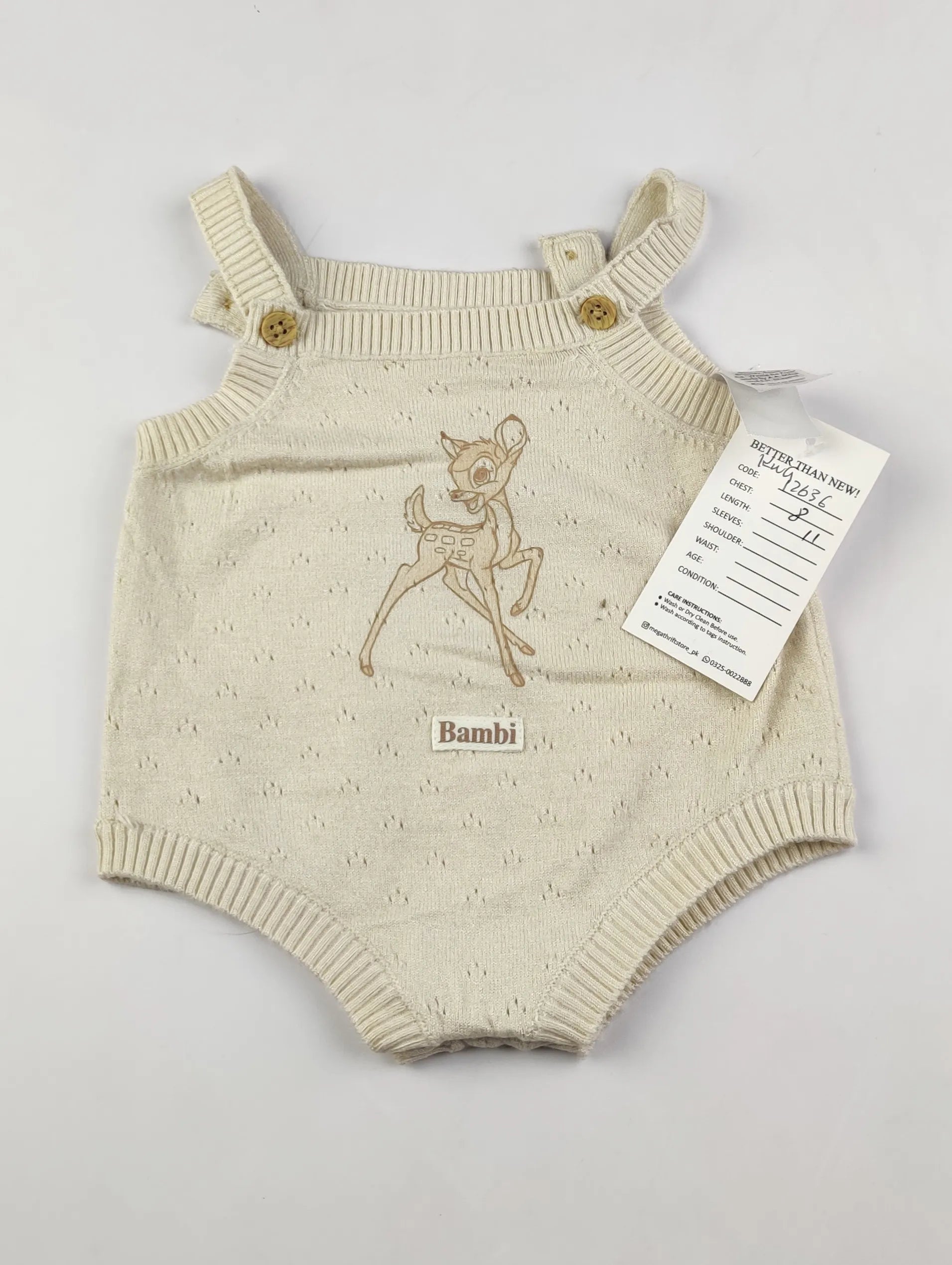Buy online pre-used pre-loved 100% authentic & Original branded Bambini (KWG-12636) available in Pakistan. Top international brands avilable.