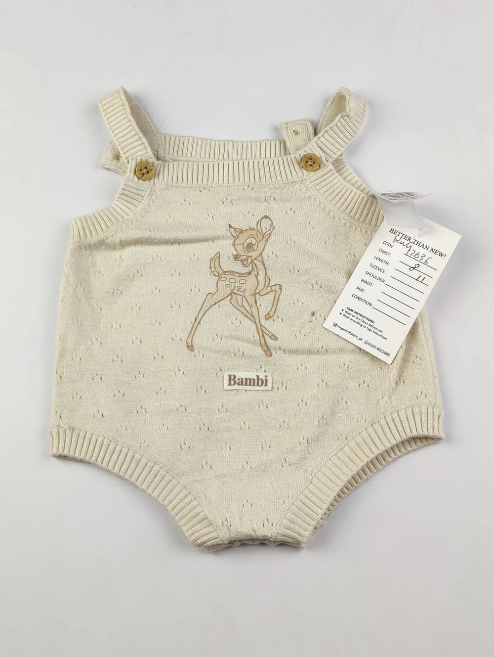 Buy online pre-used pre-loved 100% authentic & Original branded Bambini (KWG-12636) available in Pakistan. Top international brands avilable.