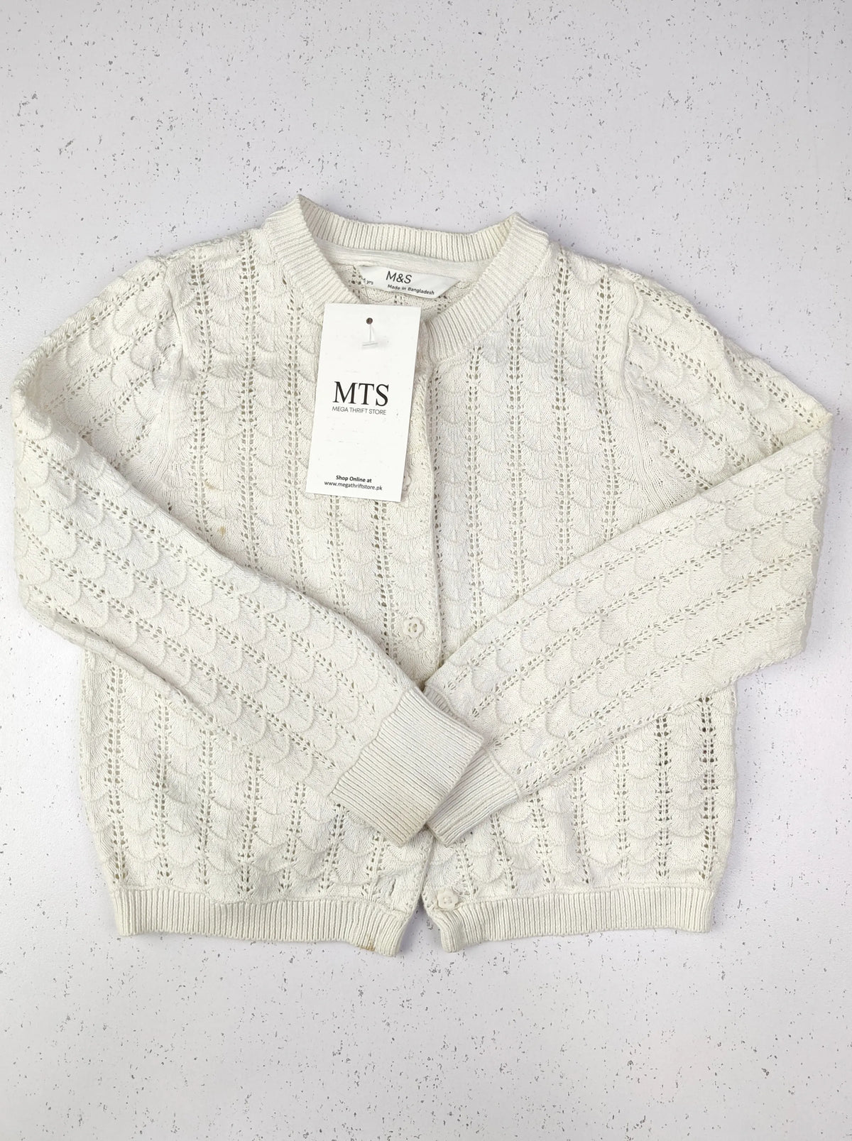 Buy online pre-used pre-loved 100% authentic & Original branded Marks & Spencer (KWG-3098) available in Pakistan. Top international brands avilable.