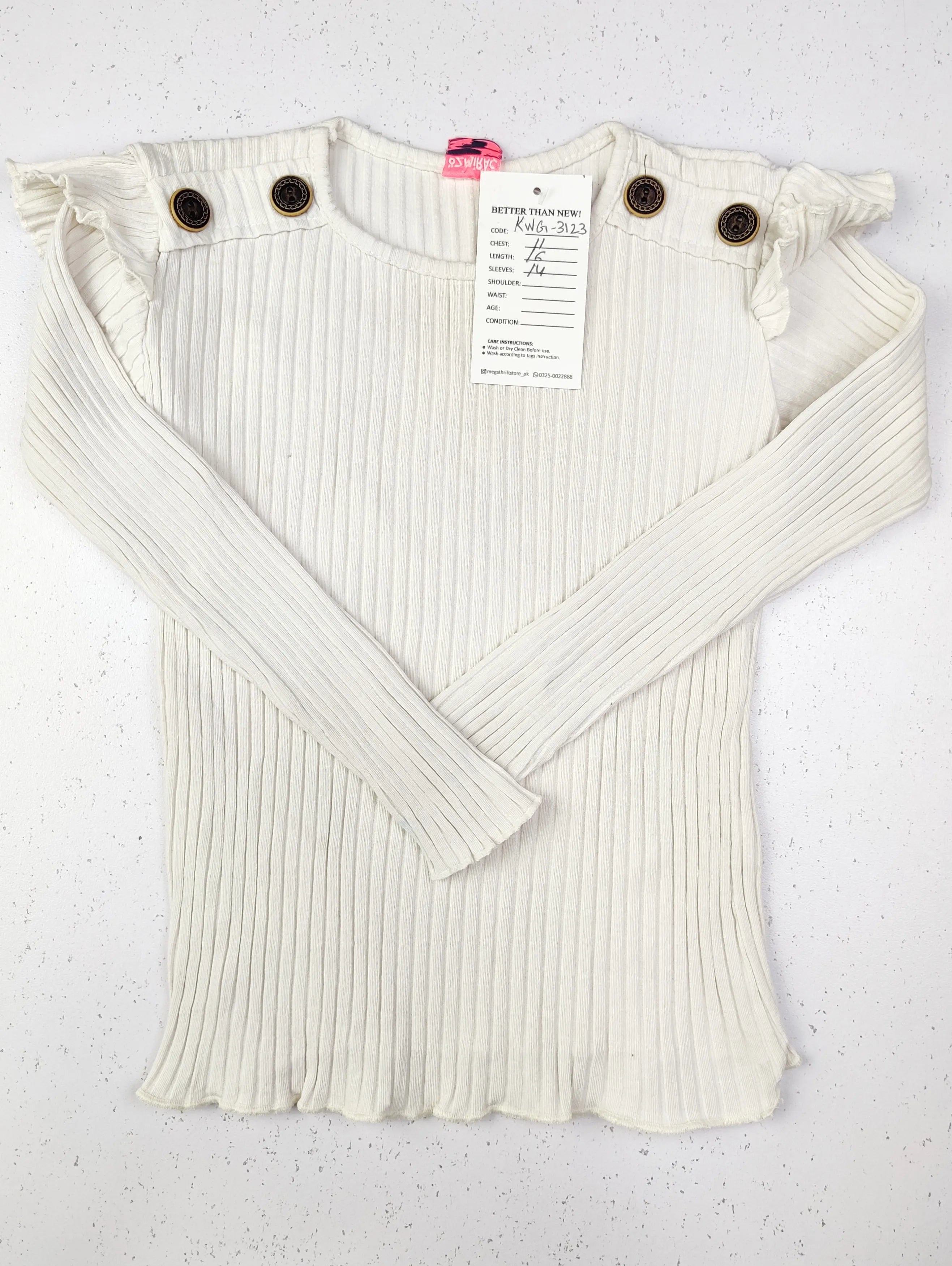 Buy online pre-used pre-loved 100% authentic & Original branded Ozmirac (KWG-3123) available in Pakistan. Top international brands avilable.