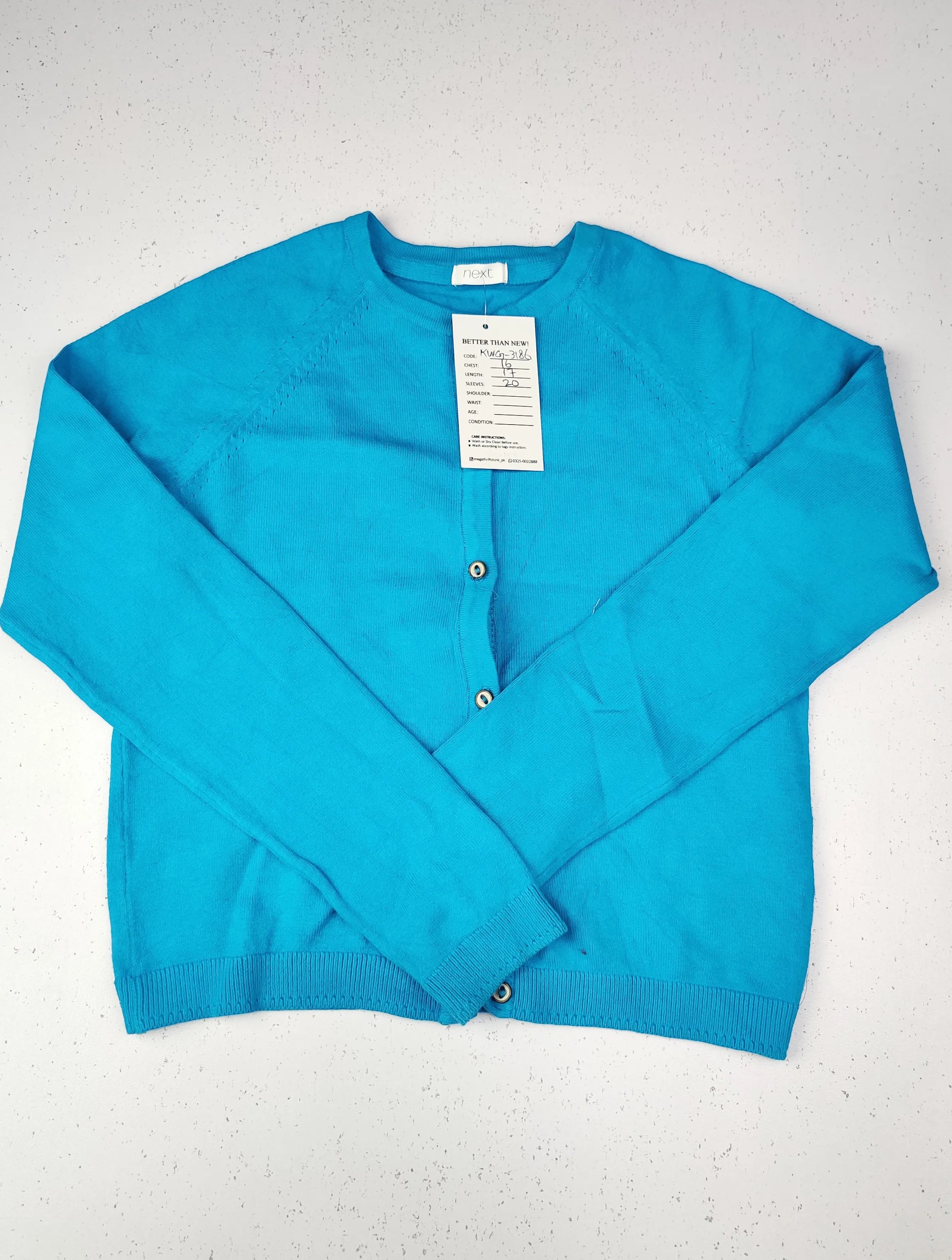 Buy online pre-used pre-loved 100% authentic & Original branded Next (KWG-3186) available in Pakistan. Top international brands avilable.
