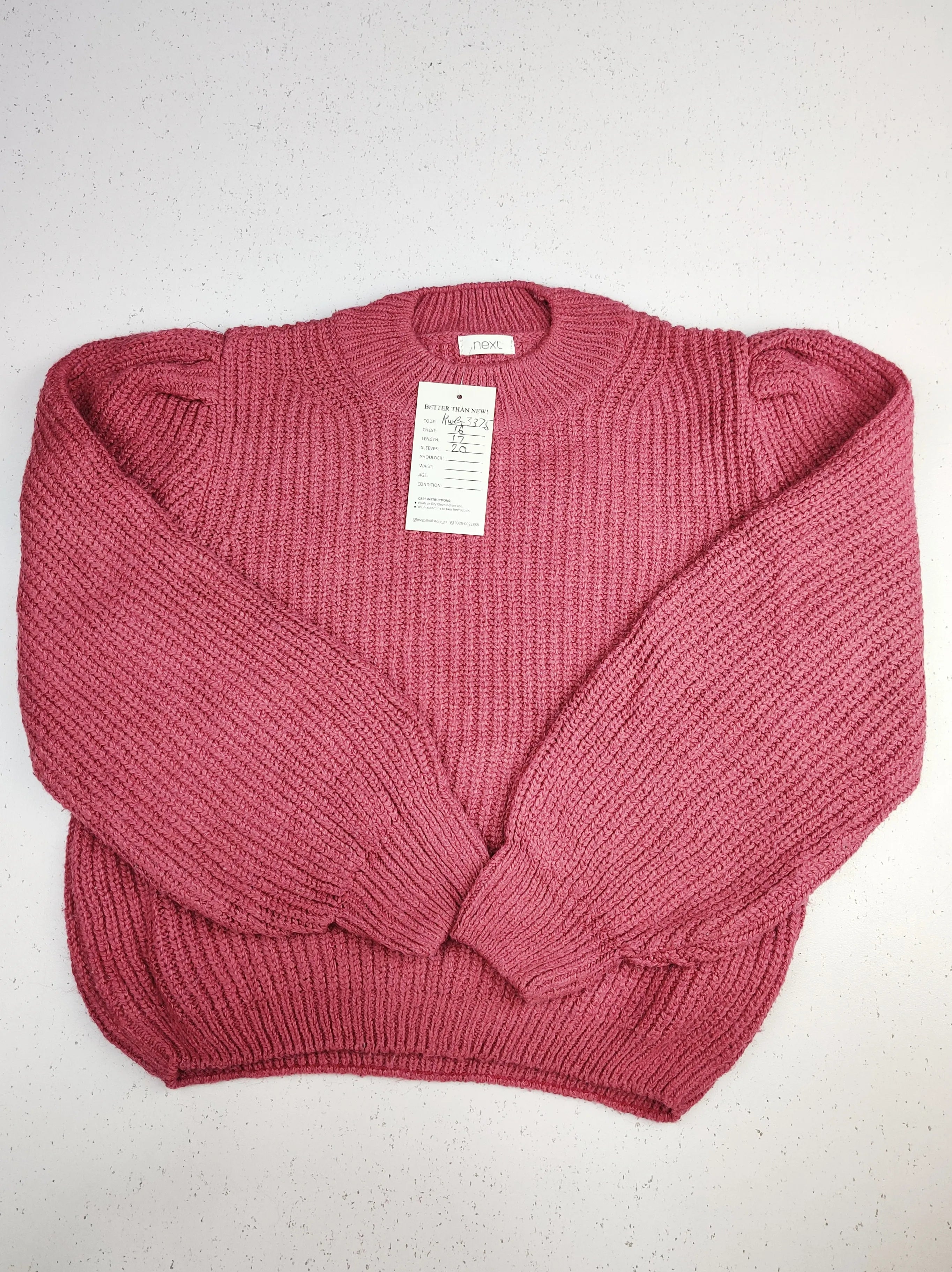 Buy online pre-used pre-loved 100% authentic & Original branded Next (KWG-3375) available in Pakistan. Top international brands avilable.