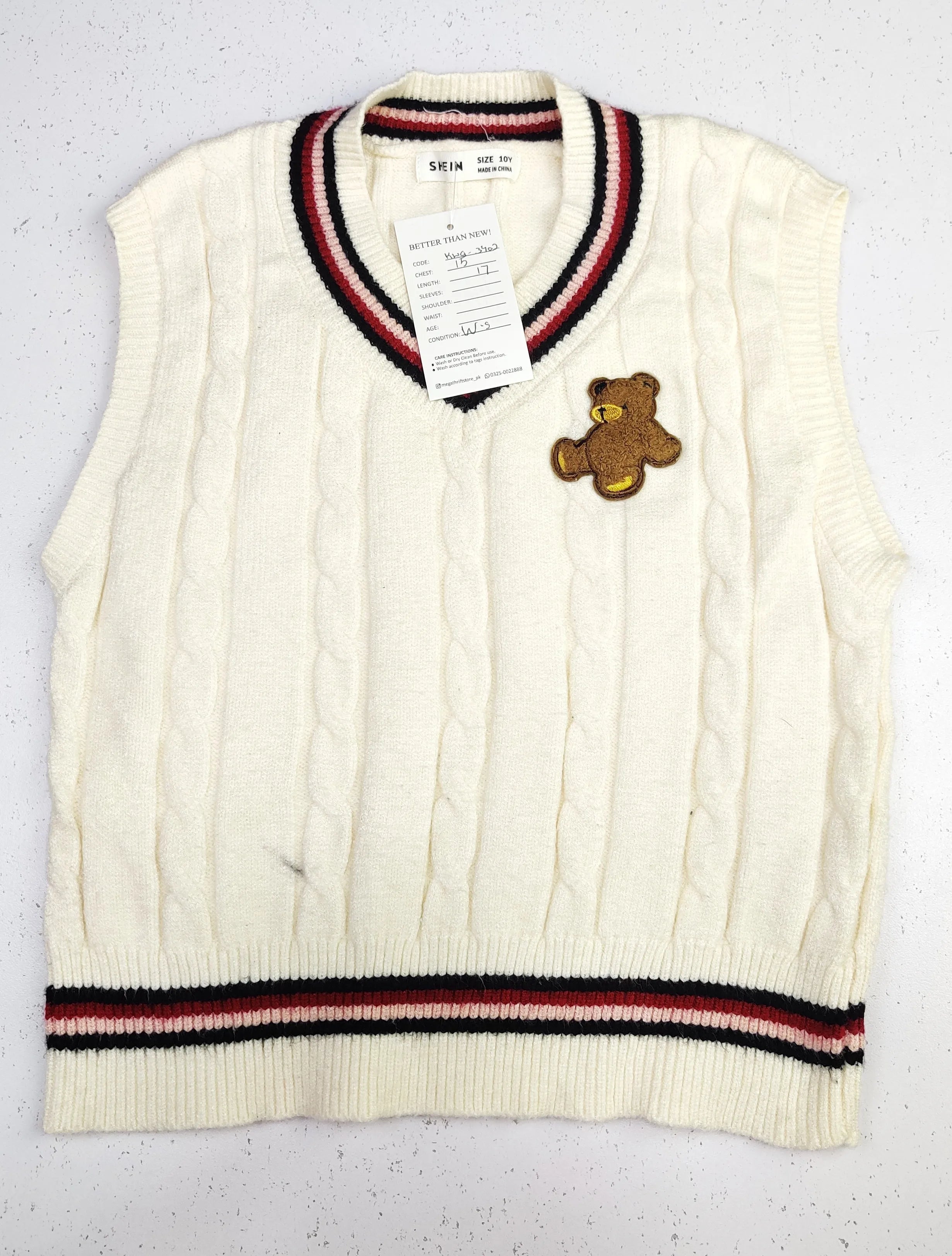 Buy online pre-used pre-loved 100% authentic & Original branded Shein (KWG-3402) available in Pakistan. Top international brands avilable.